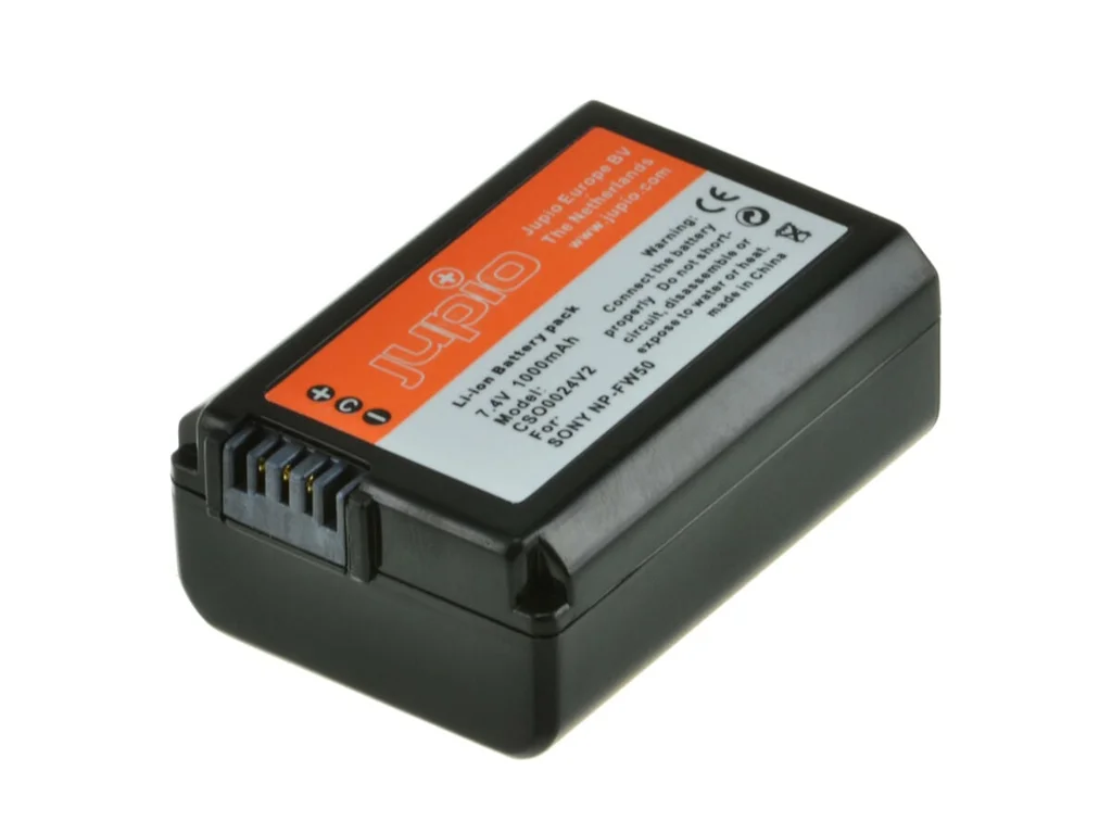 Jupio NP-FW50 1000mAh Sony Camera Battery