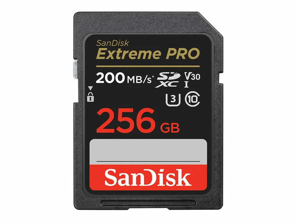 SanDisk SDXC Extreme Pro 200MB/s UHS-I C10 V30 U3
