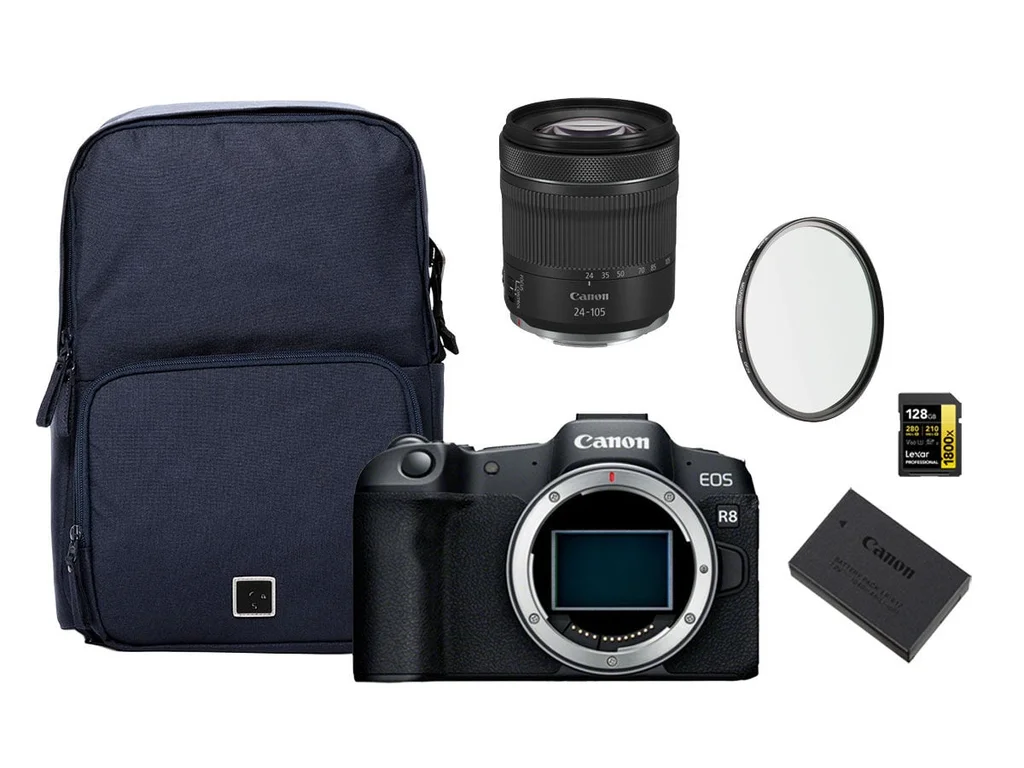 Canon EOS R8 + RF 24-105mm f/4-7,1 IS STM