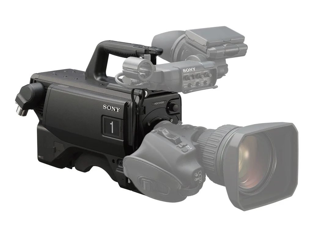 Sony HDC-3100 studio camera with SMPTE fibre connection
