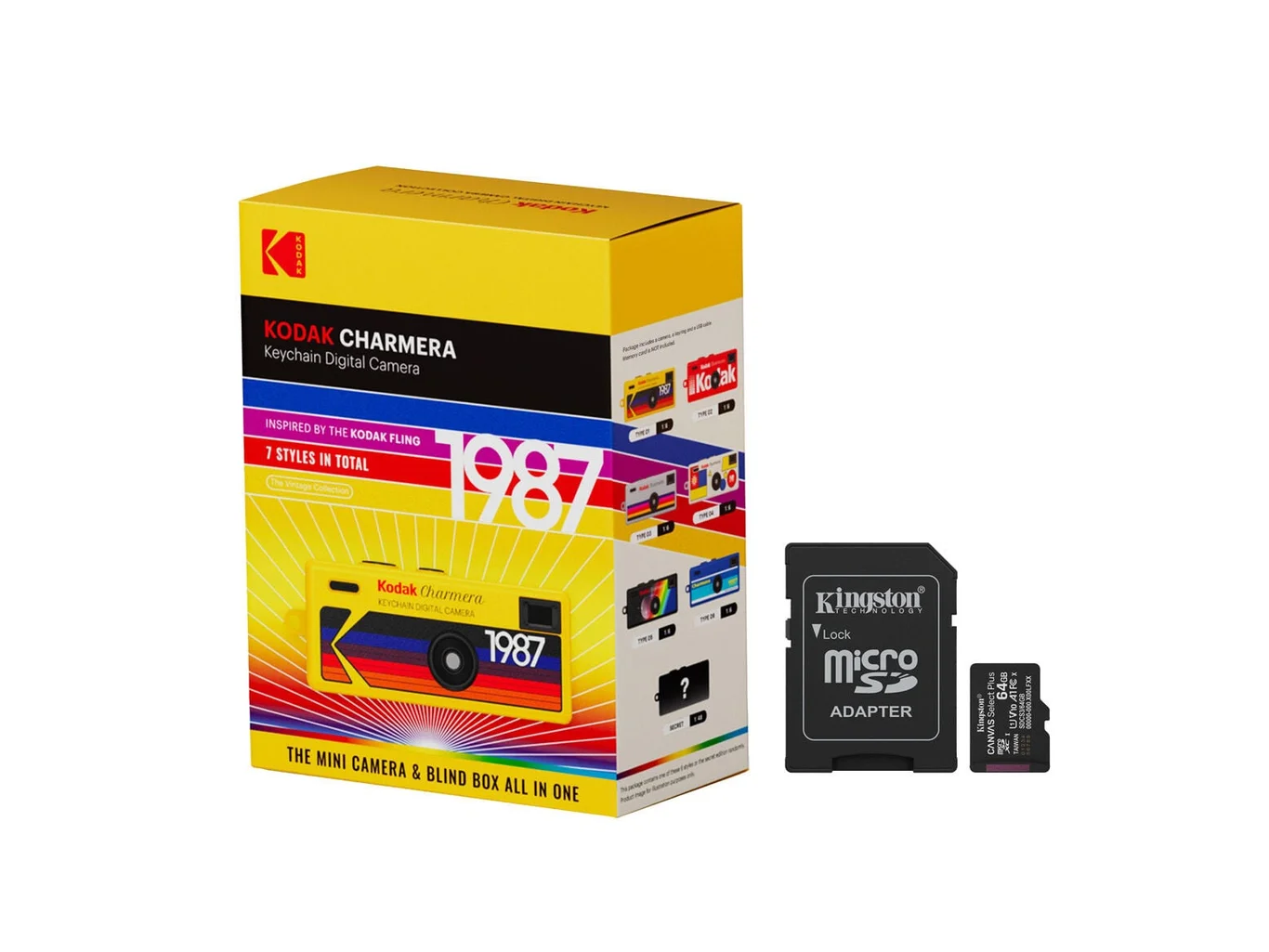 Kodak Charmera Keychain Digital Camera Blind Box