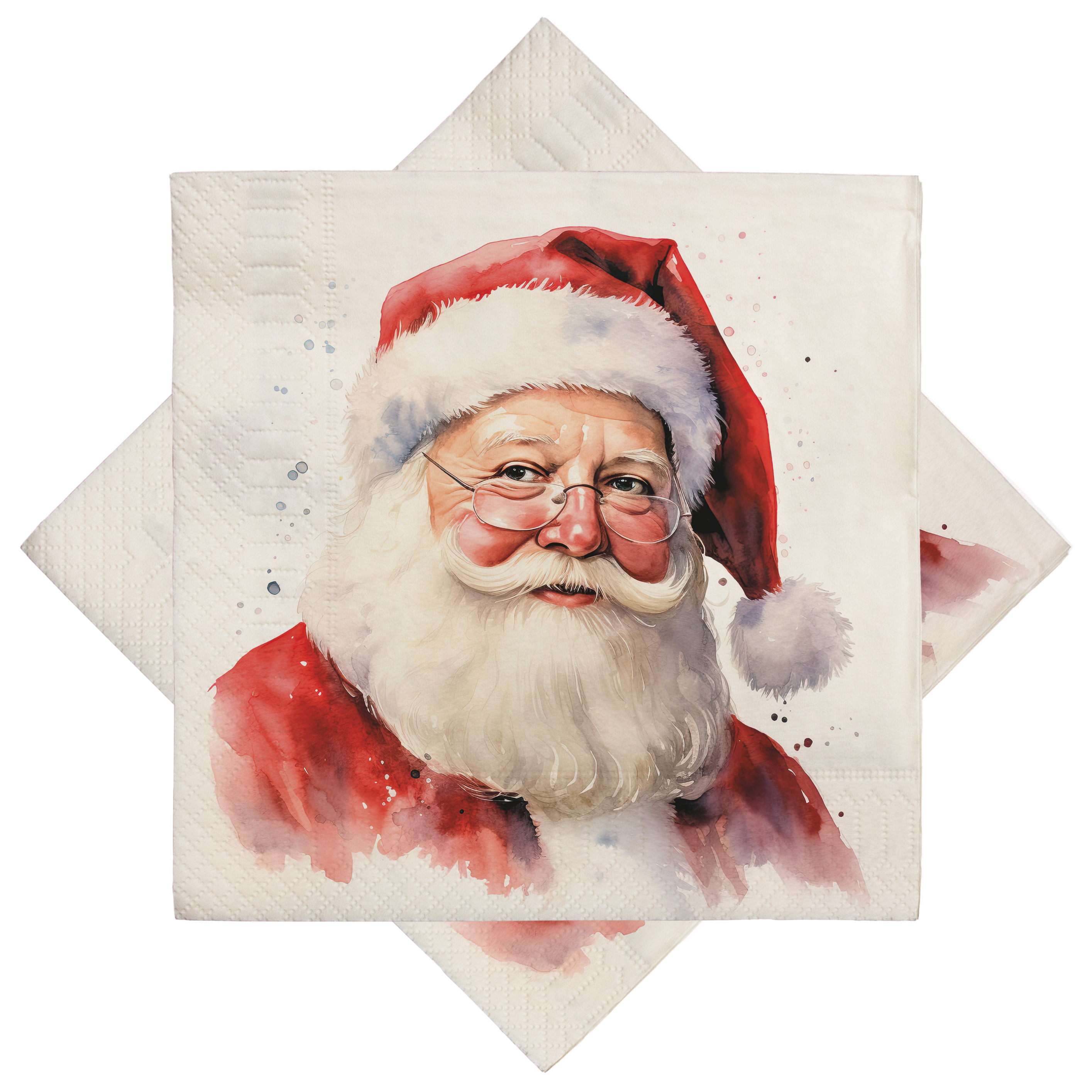 Napkin Santa Claus 