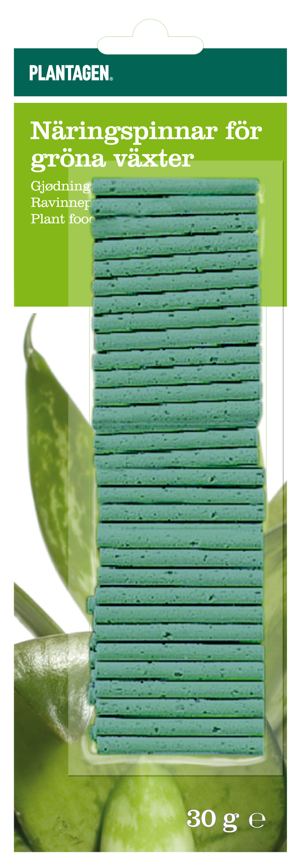 Gjødselpinner for grønne planter