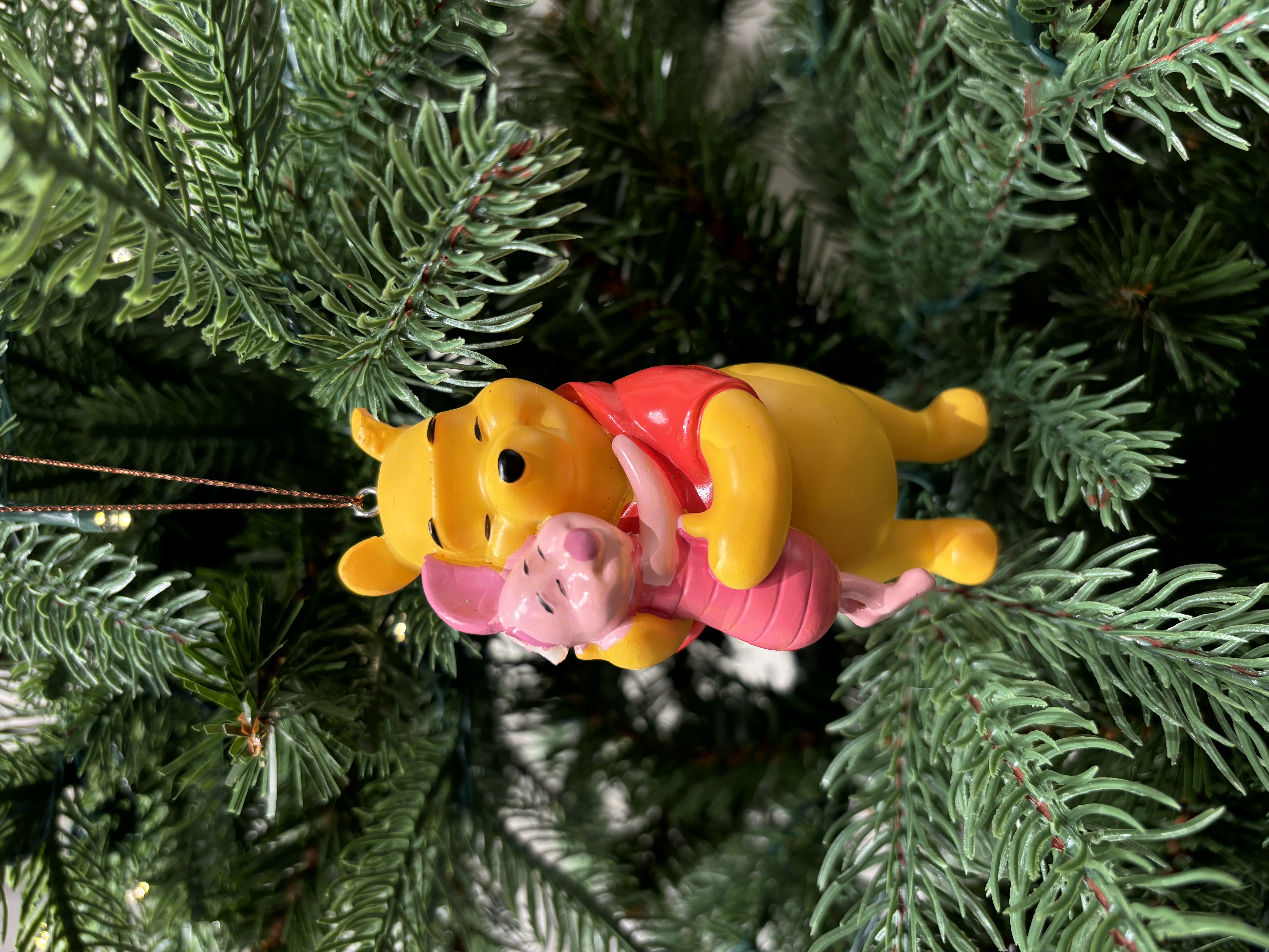 Juletrepynt Disney Ole Brumm og Nasse