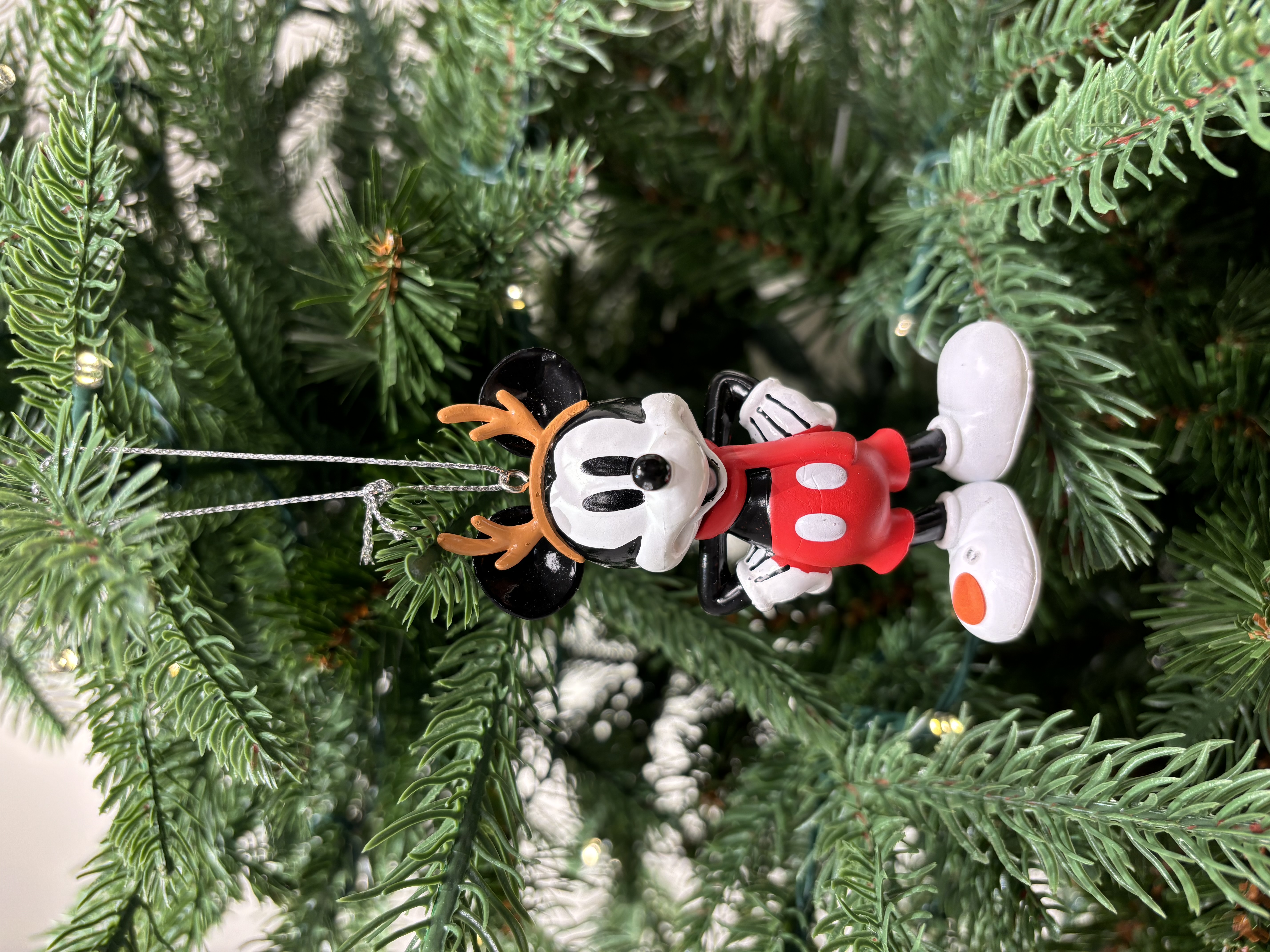 Julgransdekorationer Musse Pigg