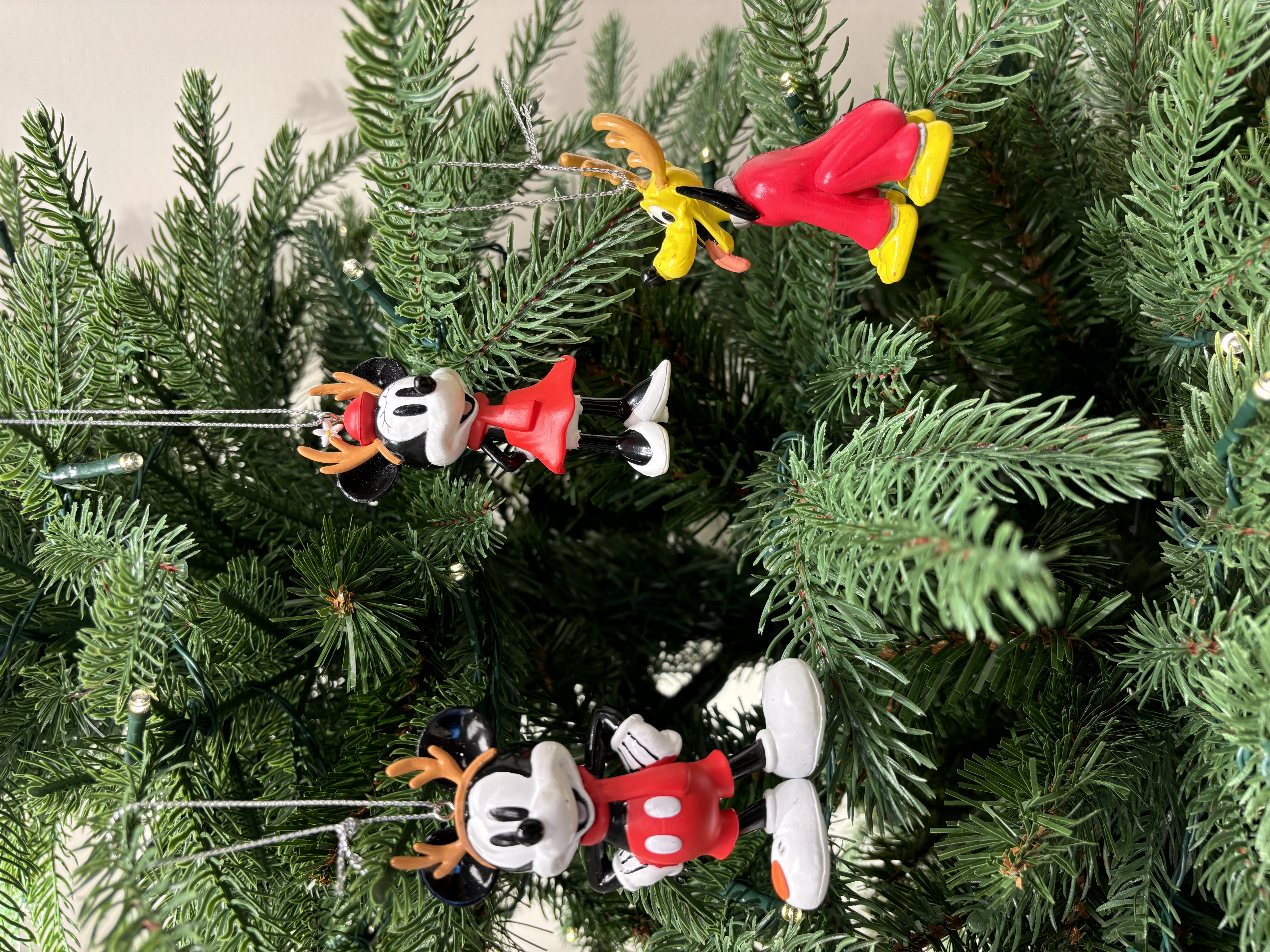 Julgransdekorationer Musse Pigg