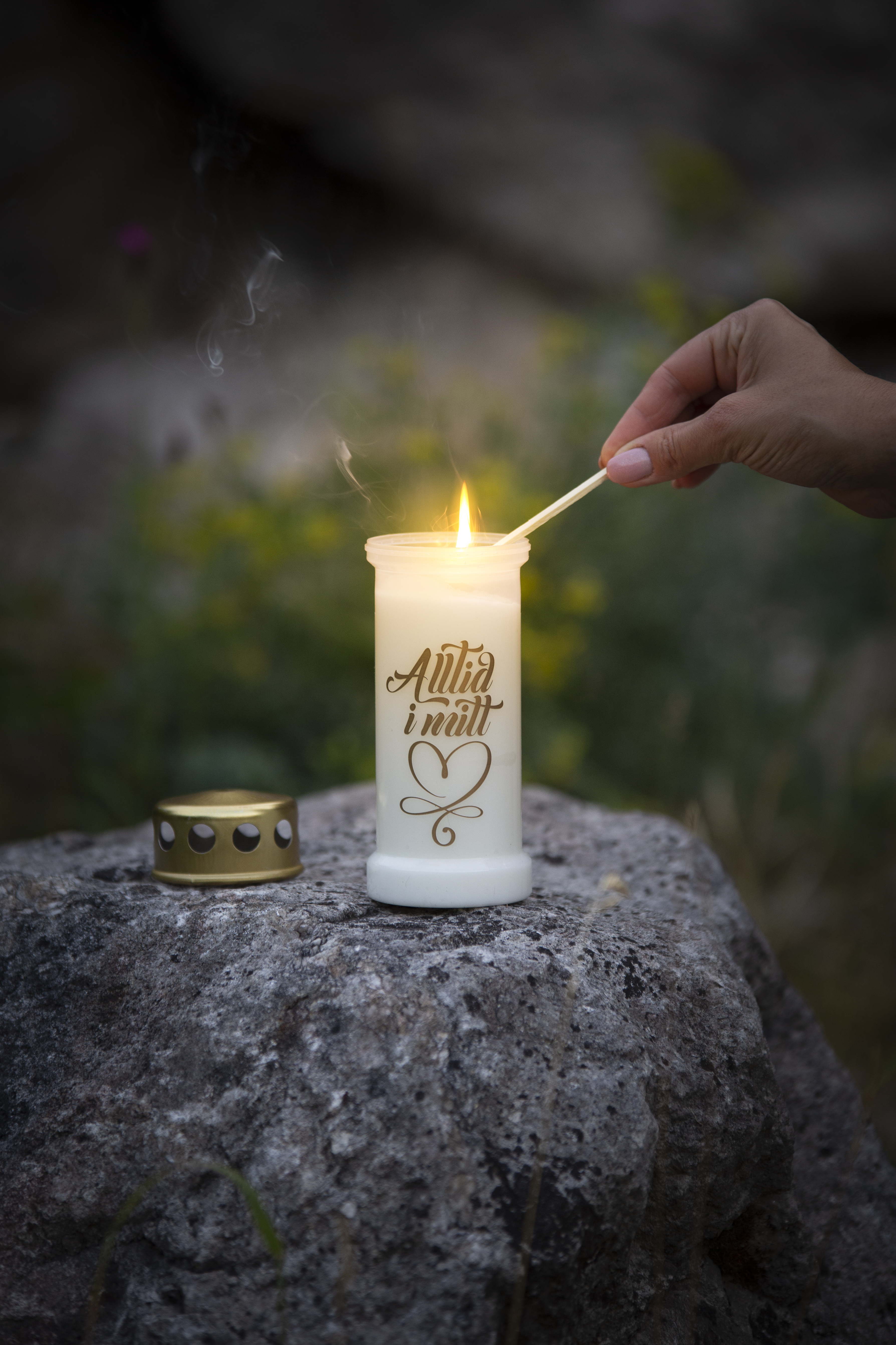 Grave light Always in my heart