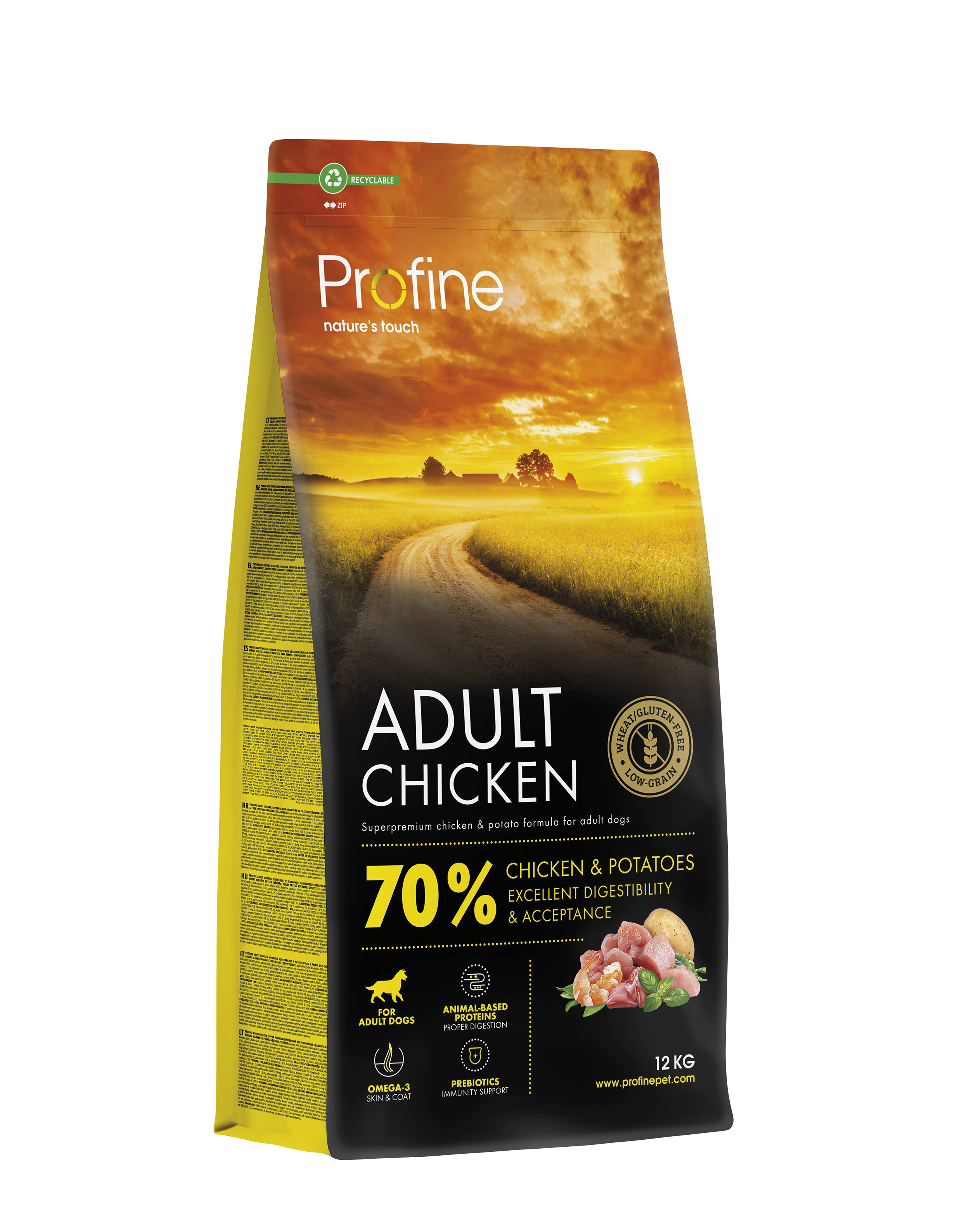 Adult Kylling & Poteter 12 kg