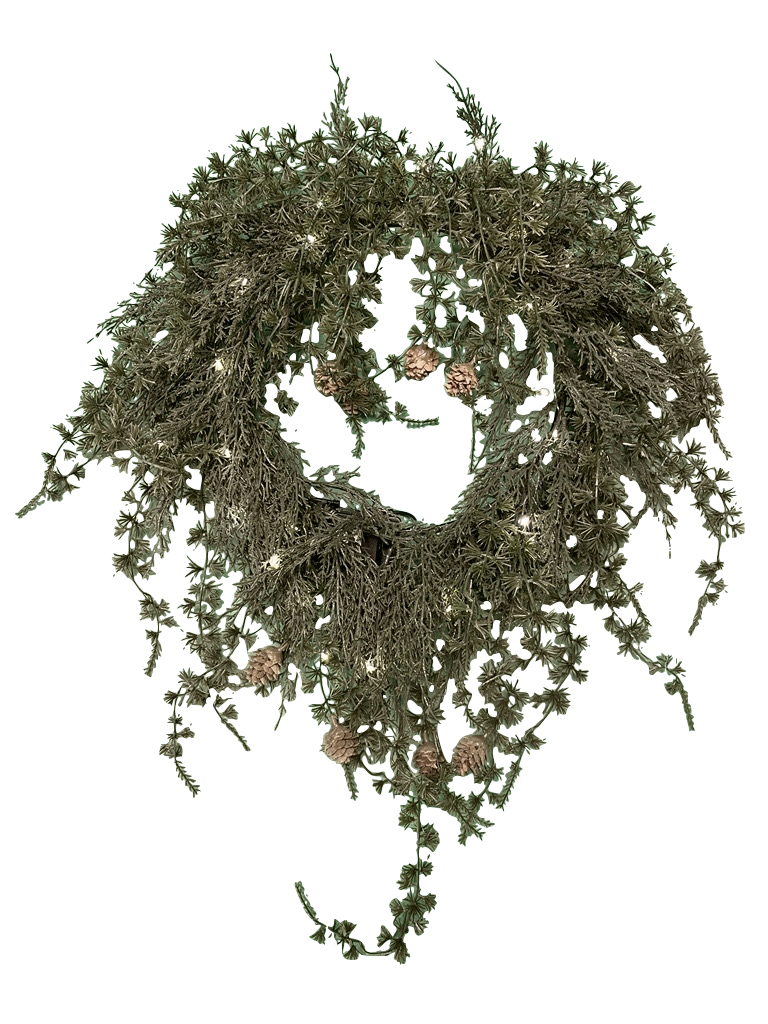 Wreath with Cones