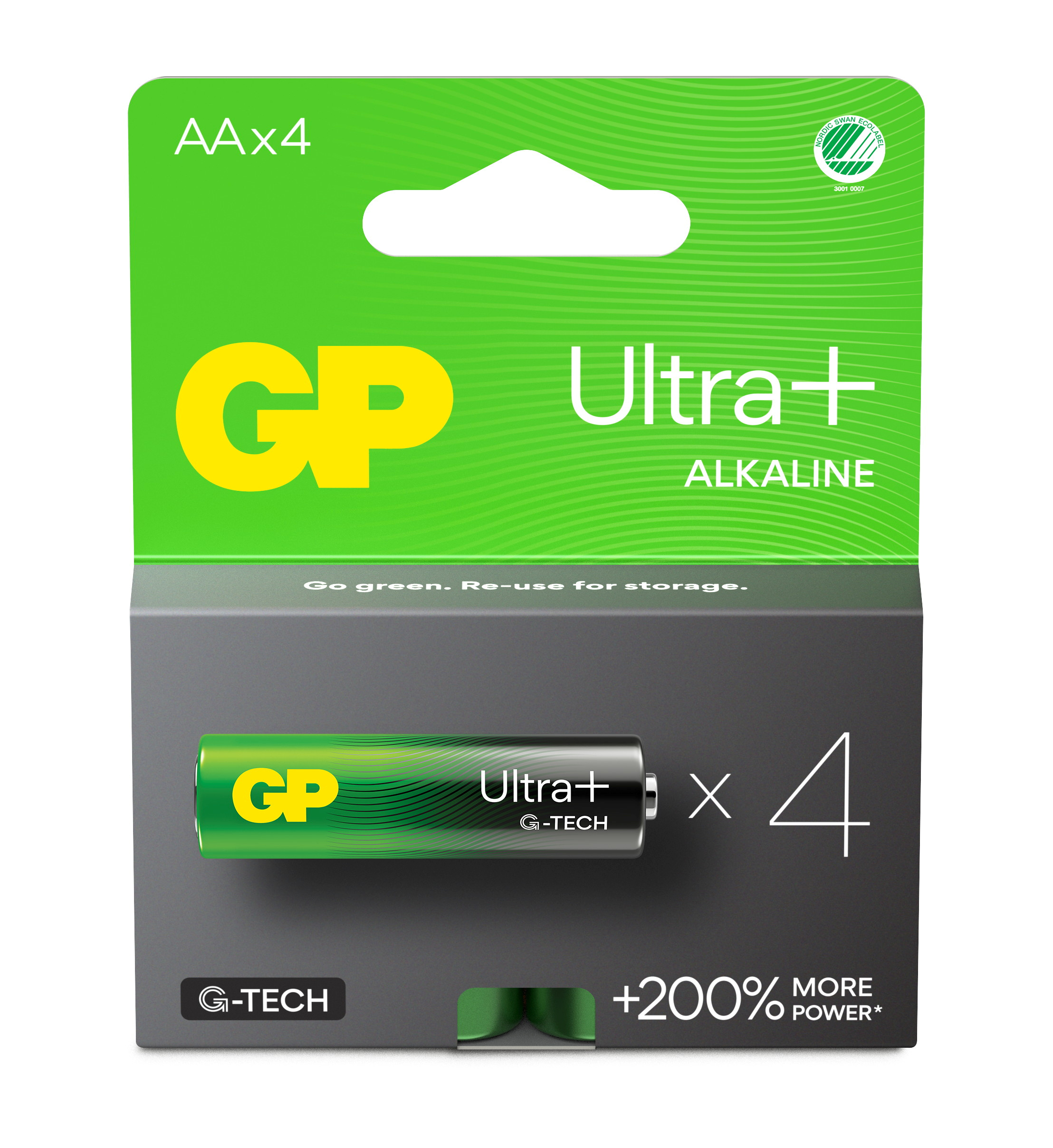 Batterier GP Ultra Plus AA/LR6