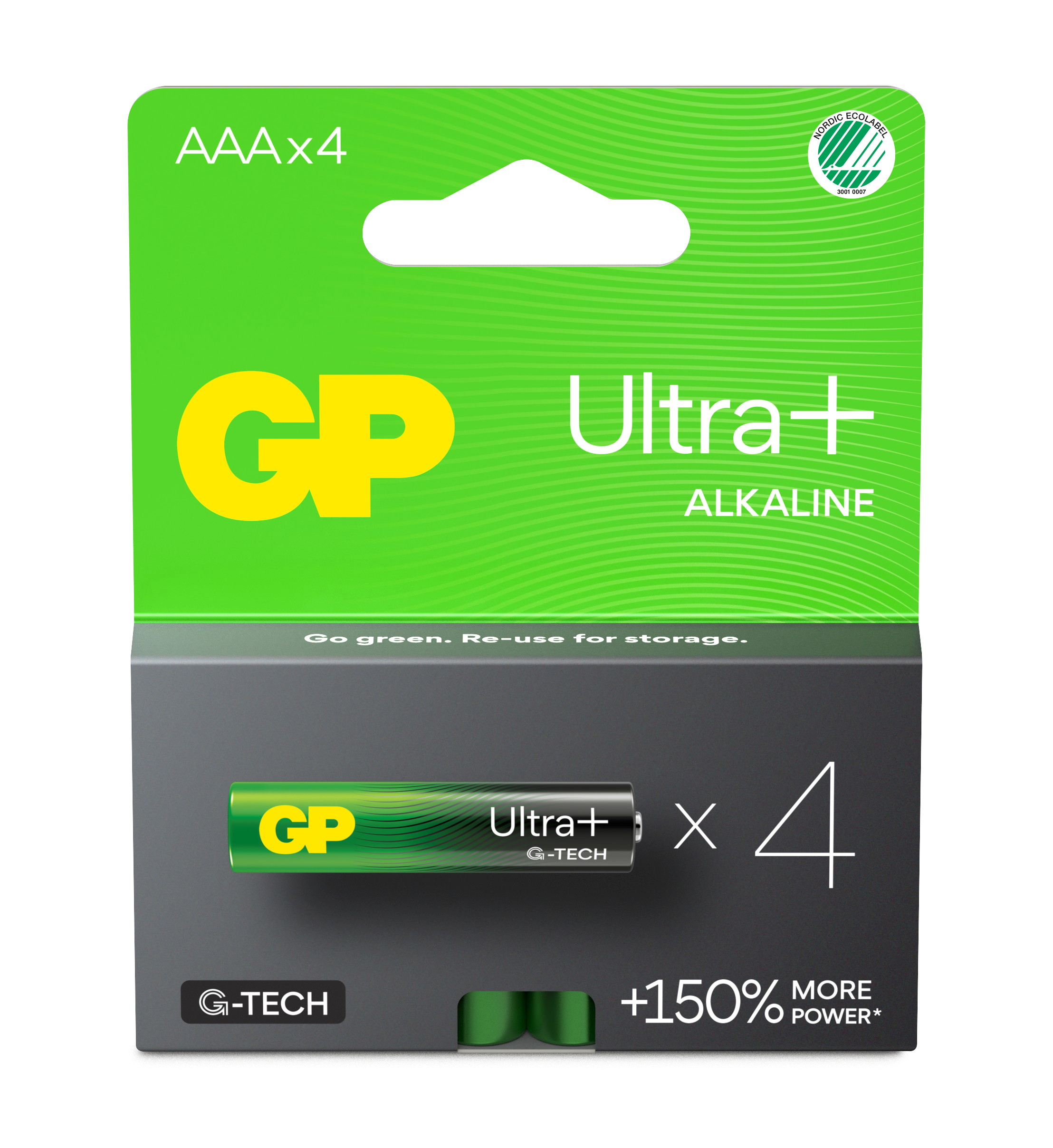 Batterier GP Ultra Plus AAA/LR03