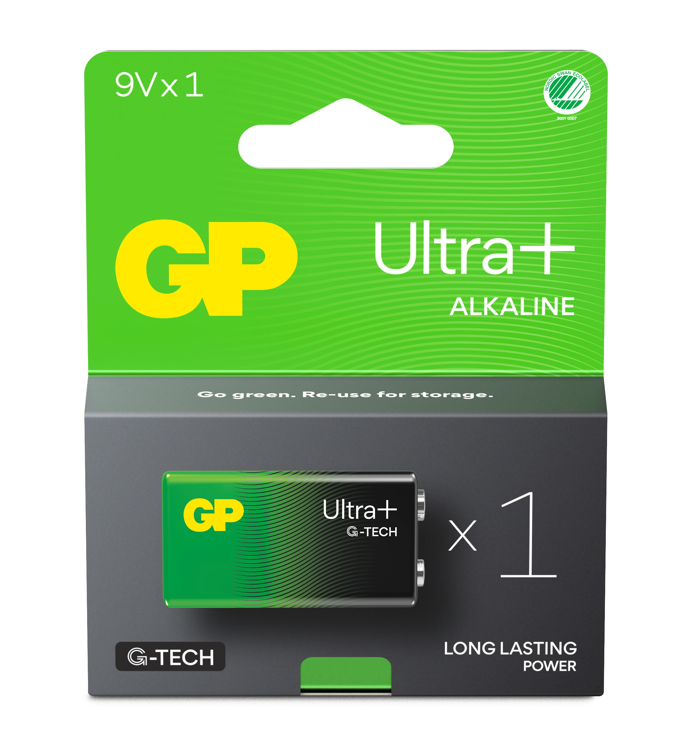 Batteri GP Ultra Plus 9V