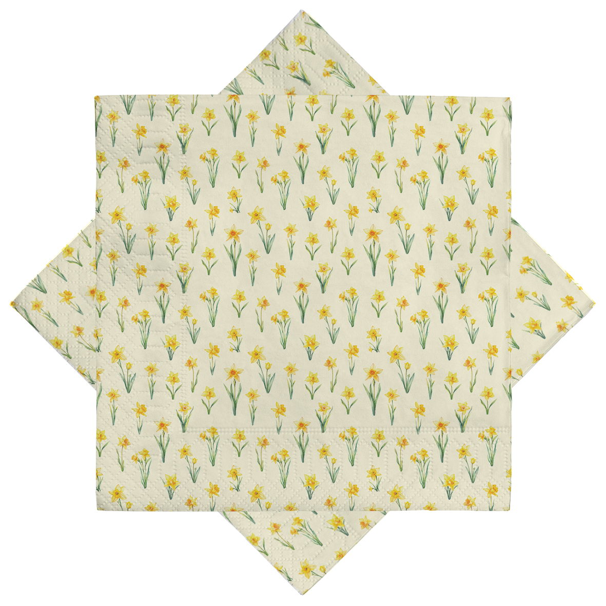 Napkin Daffodils 