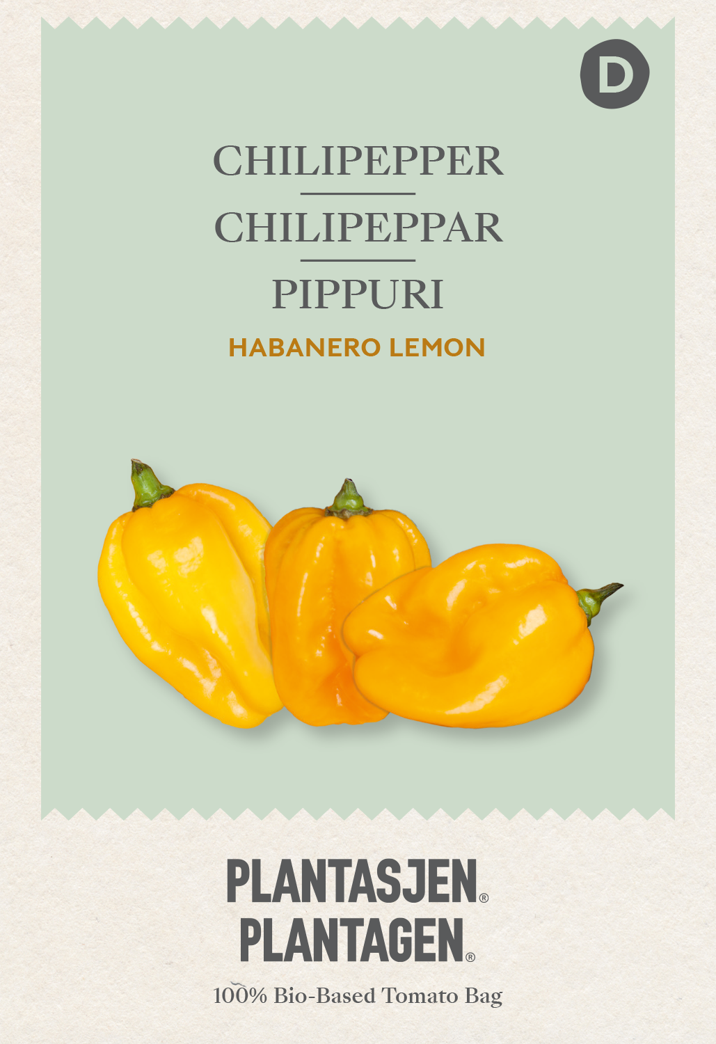 Chilipeppar Habanero Lemon