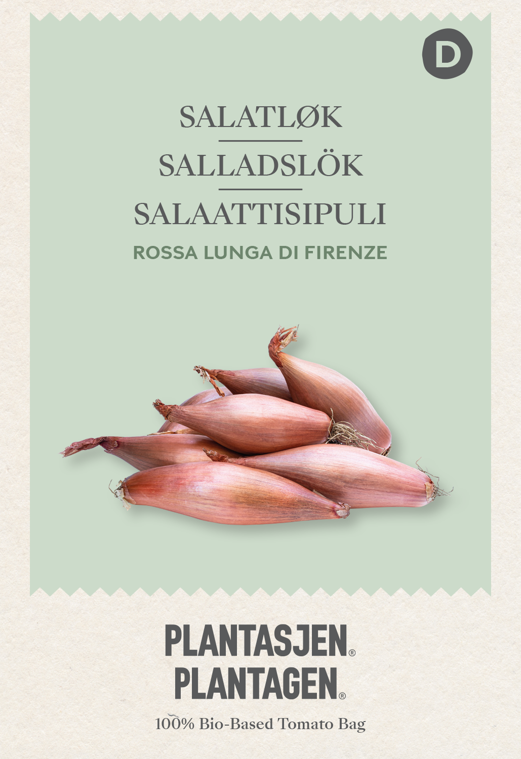 Salladslök Rossa lunga di Firenze