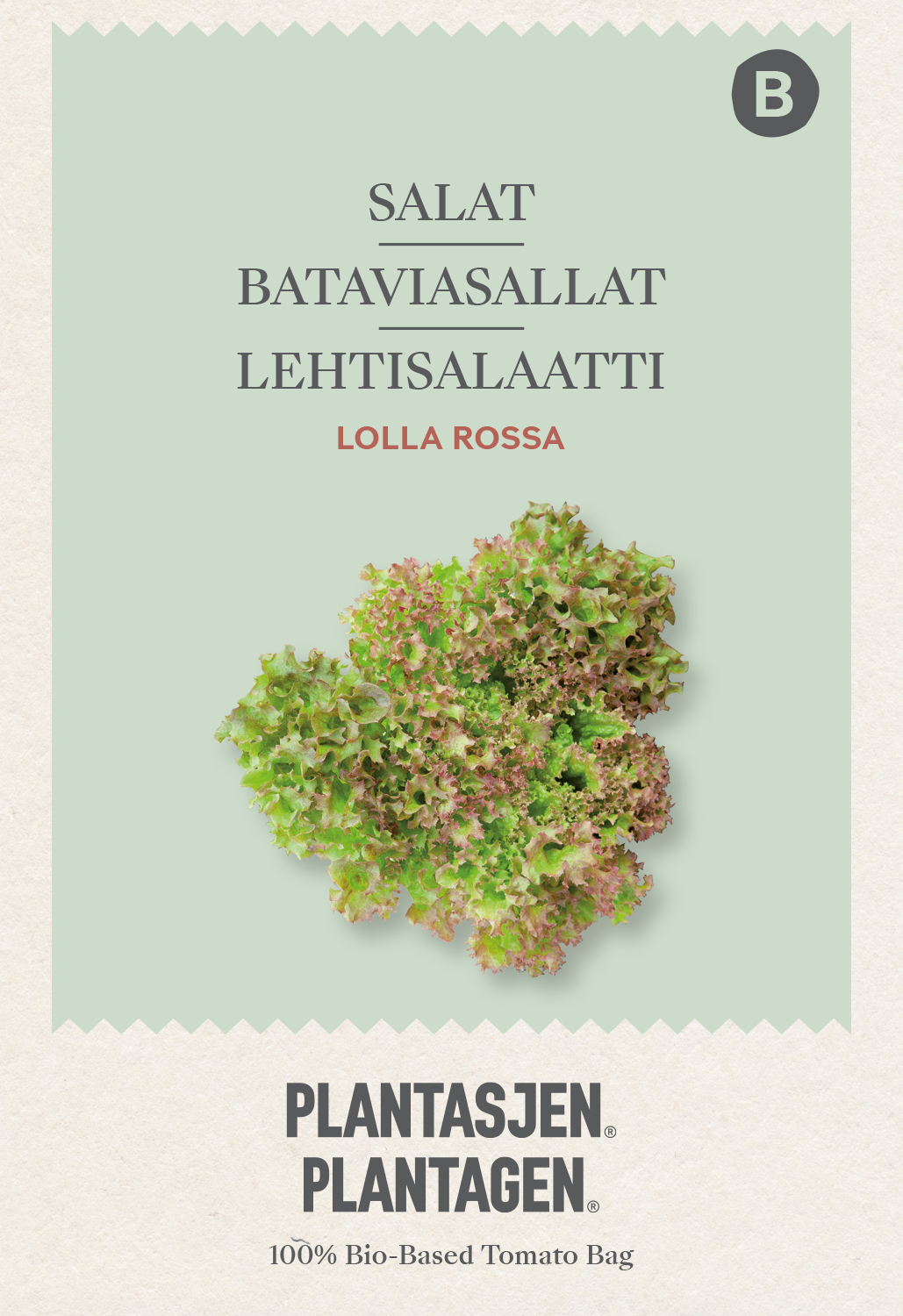 Bataviasallat Lolla Rossa