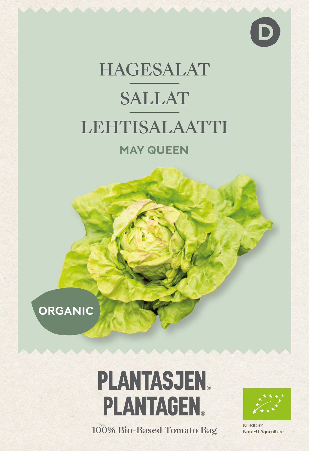 Sallat May Queen - 1 g Ekologisk