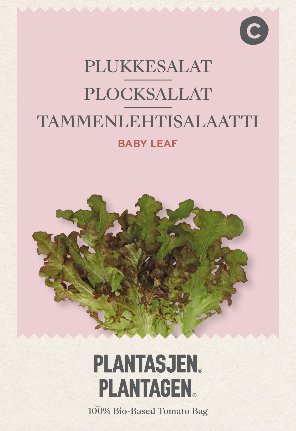 Plocksallat Babyleaf Red Salad Bowl
