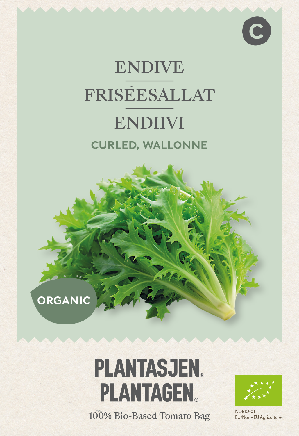 Friséesallat Curled, Wallonne