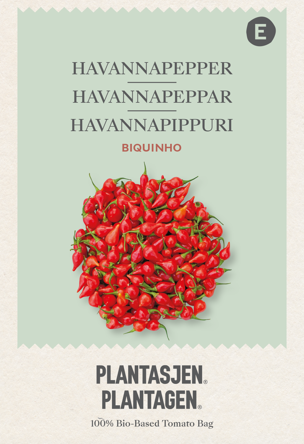 Havannapeppar Biquinho