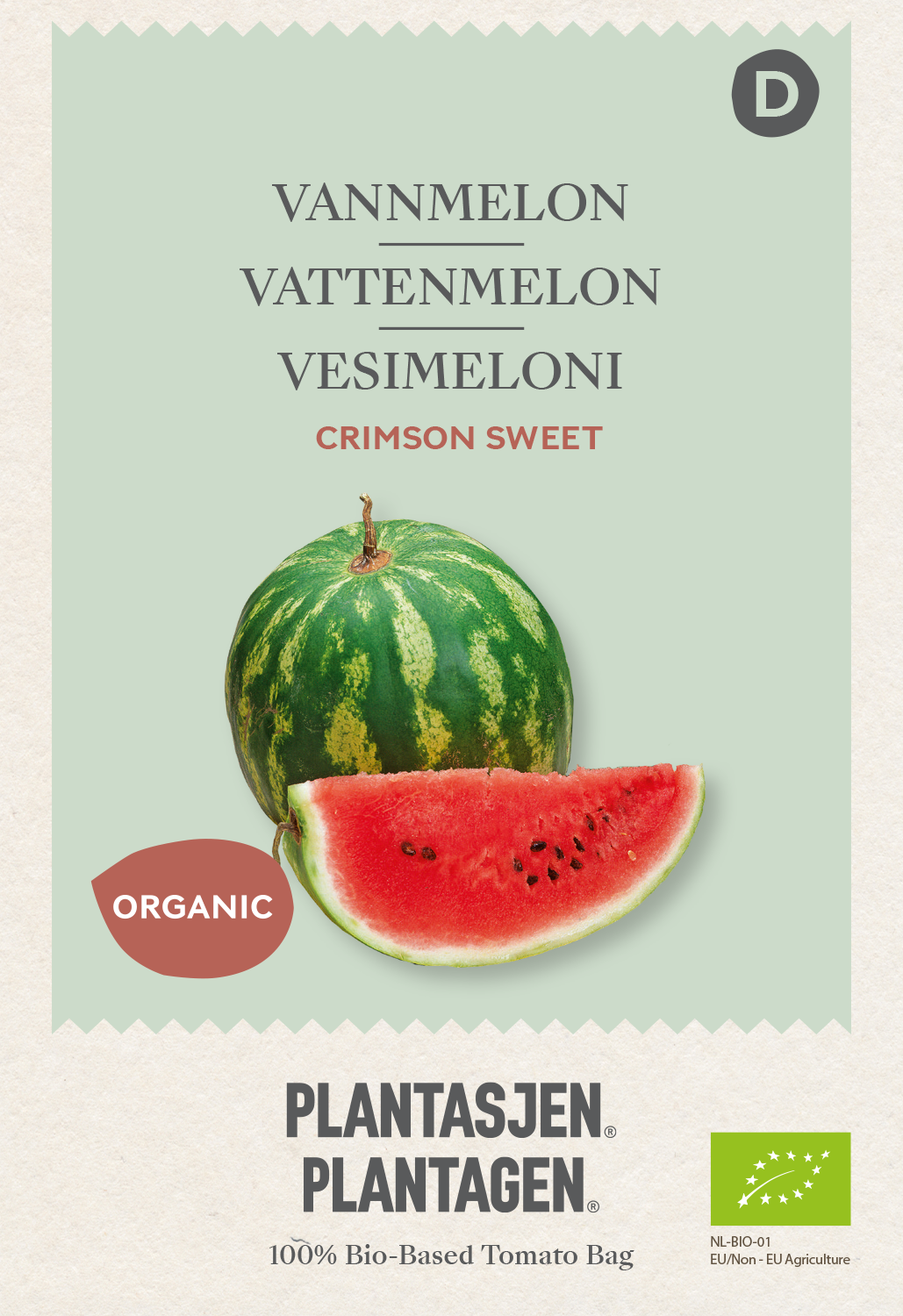 Vattenmelon Crimson Sweet