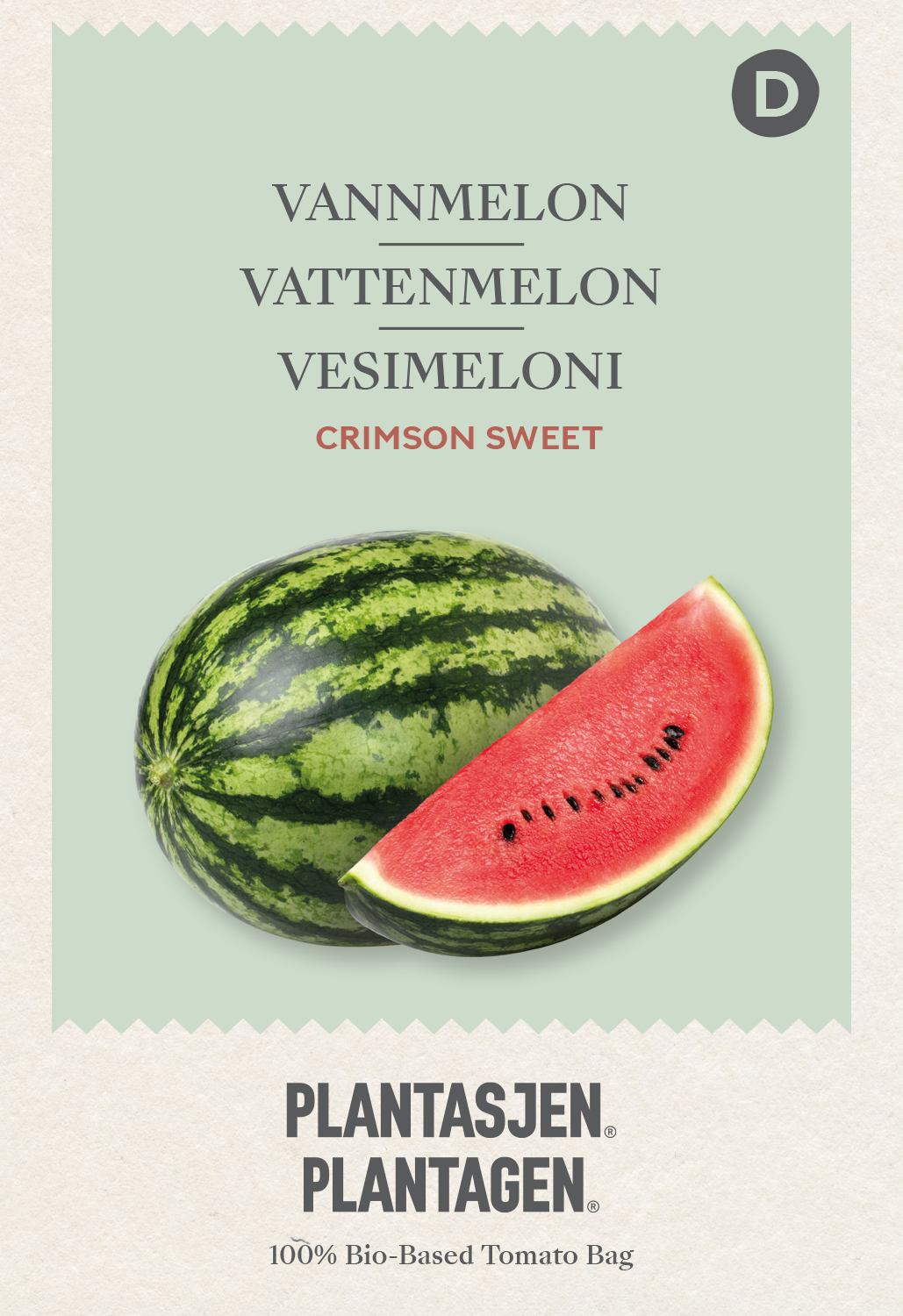 Vattenmelon Crimson Sweet