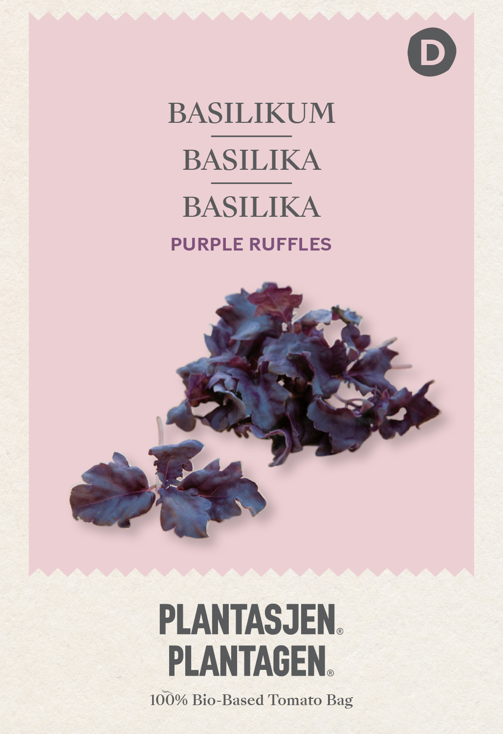 Basilika Purple ruffleso