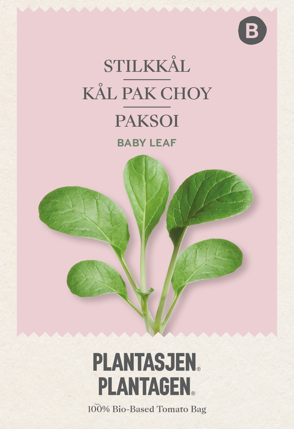 Babyleaf Kål Pak Choy Stilkkål White stemmed