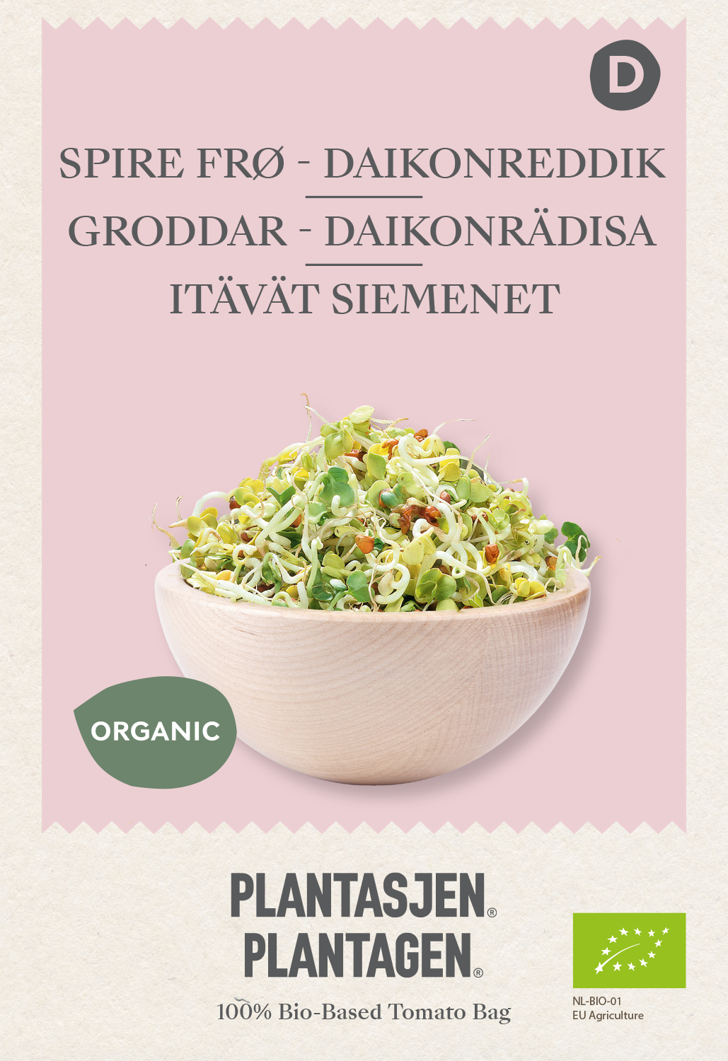 Groddar - Grön daikonrädisa