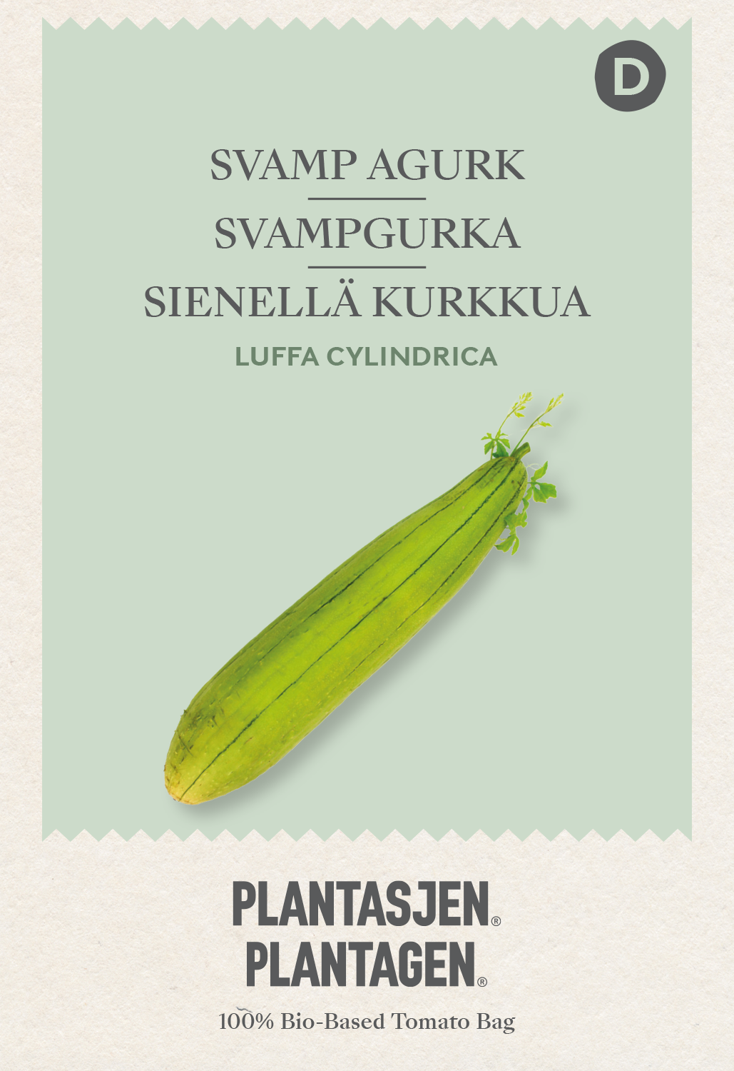 Svampgurka Luffa cylindrica