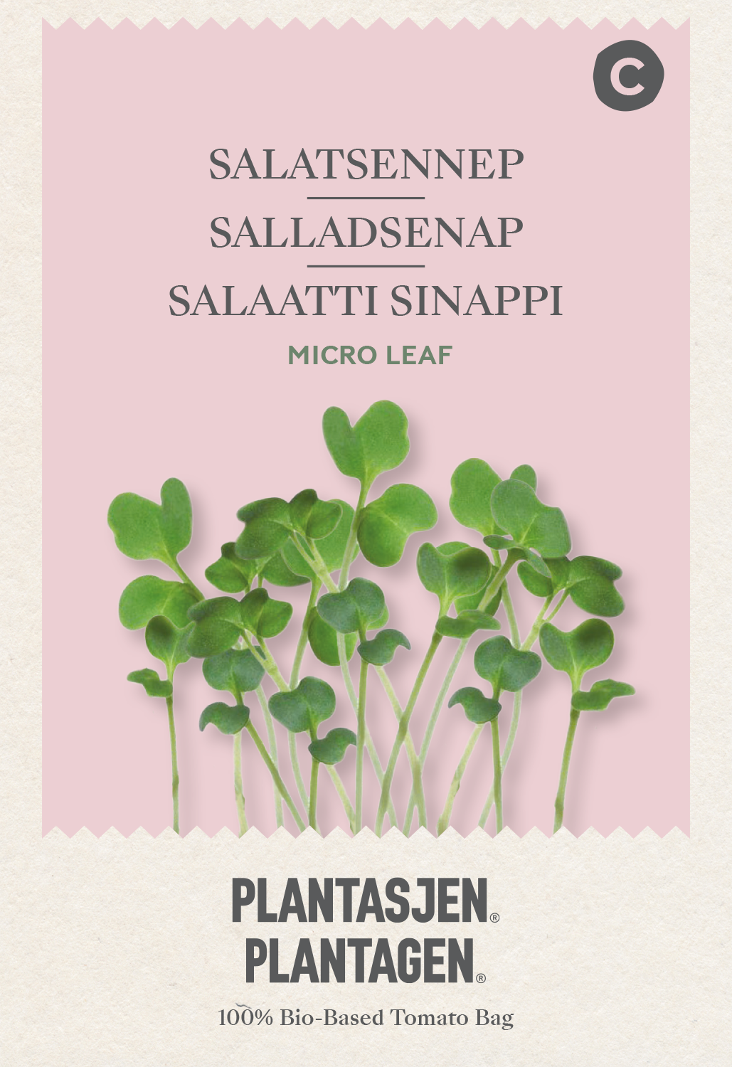 Salladsenap 'Mizuna' - Mikrogrönt