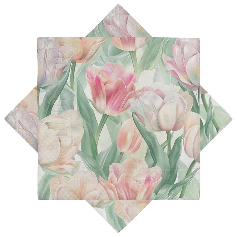 Servett Tulpaner