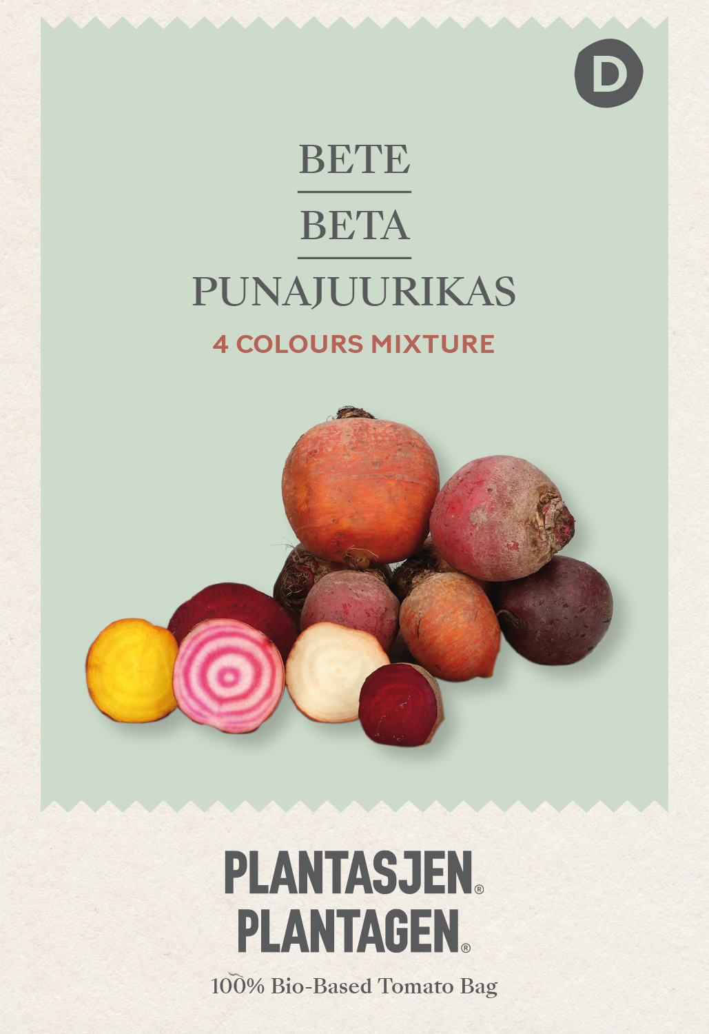 Beta 4 colours mixture