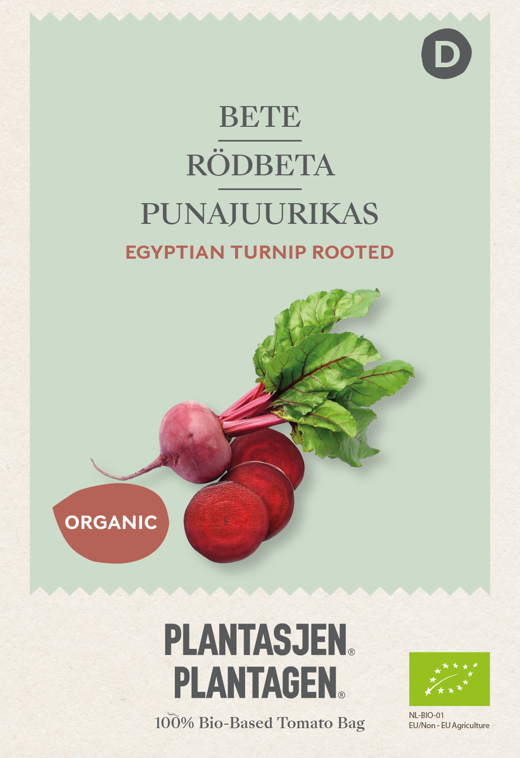 Rödbeta Egyptian Turnip Rooted
