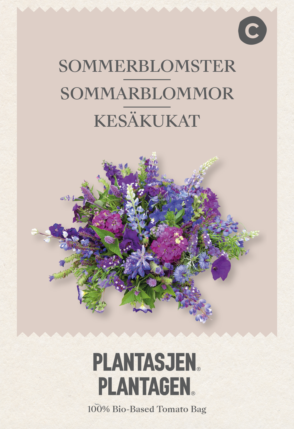 Sommarblommor i blå nyanser - 1 g