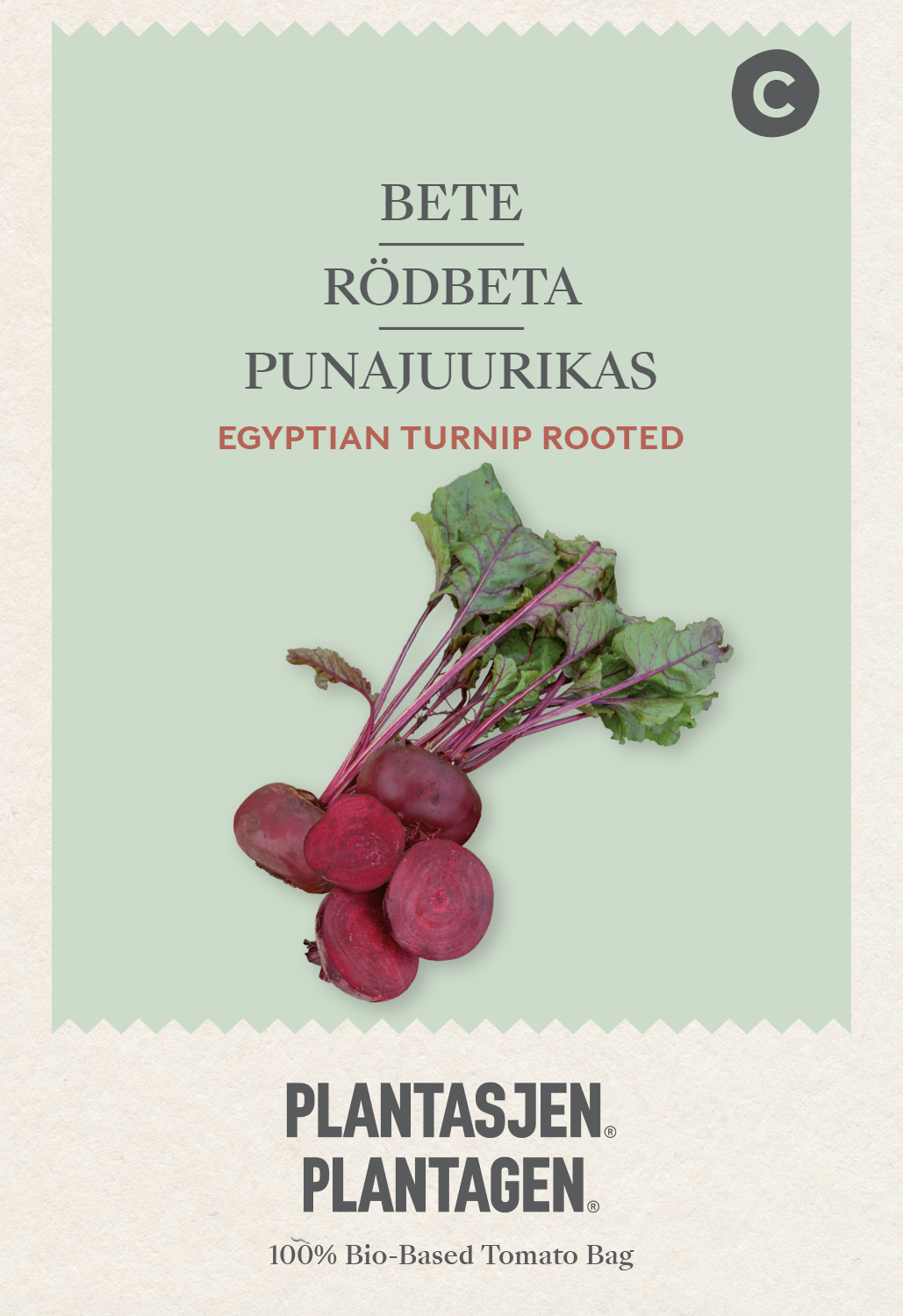 Rödbeta Egyptian Turnip Rooted