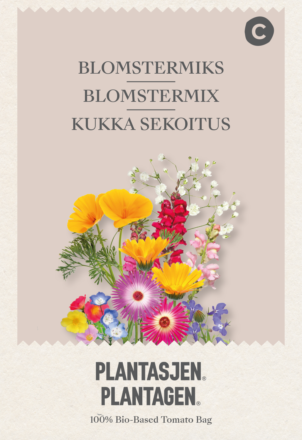 Blomstermixtur Färgmatta ettåriga växter - 1 g