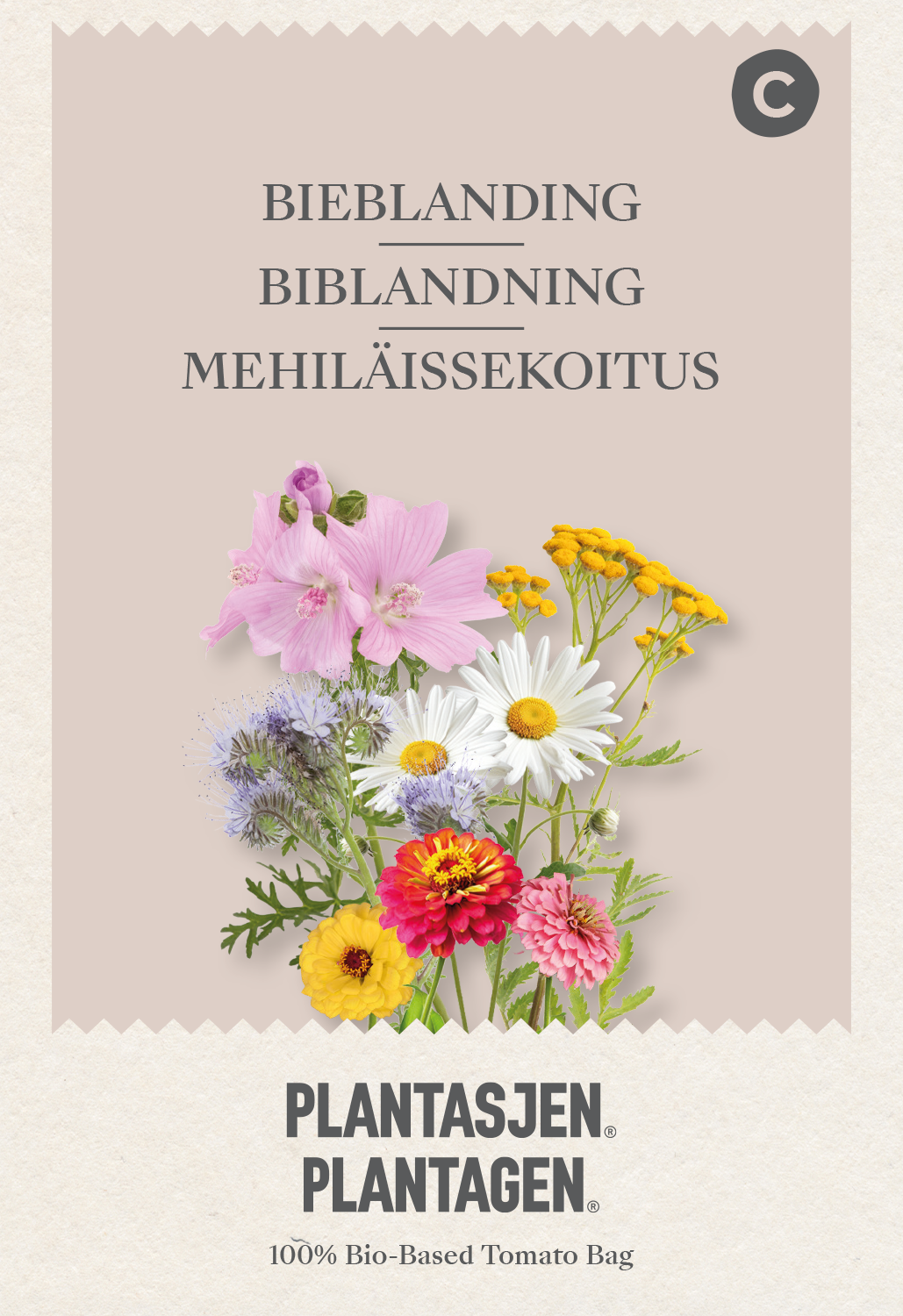 Blomsterblandning för bin - 2 g