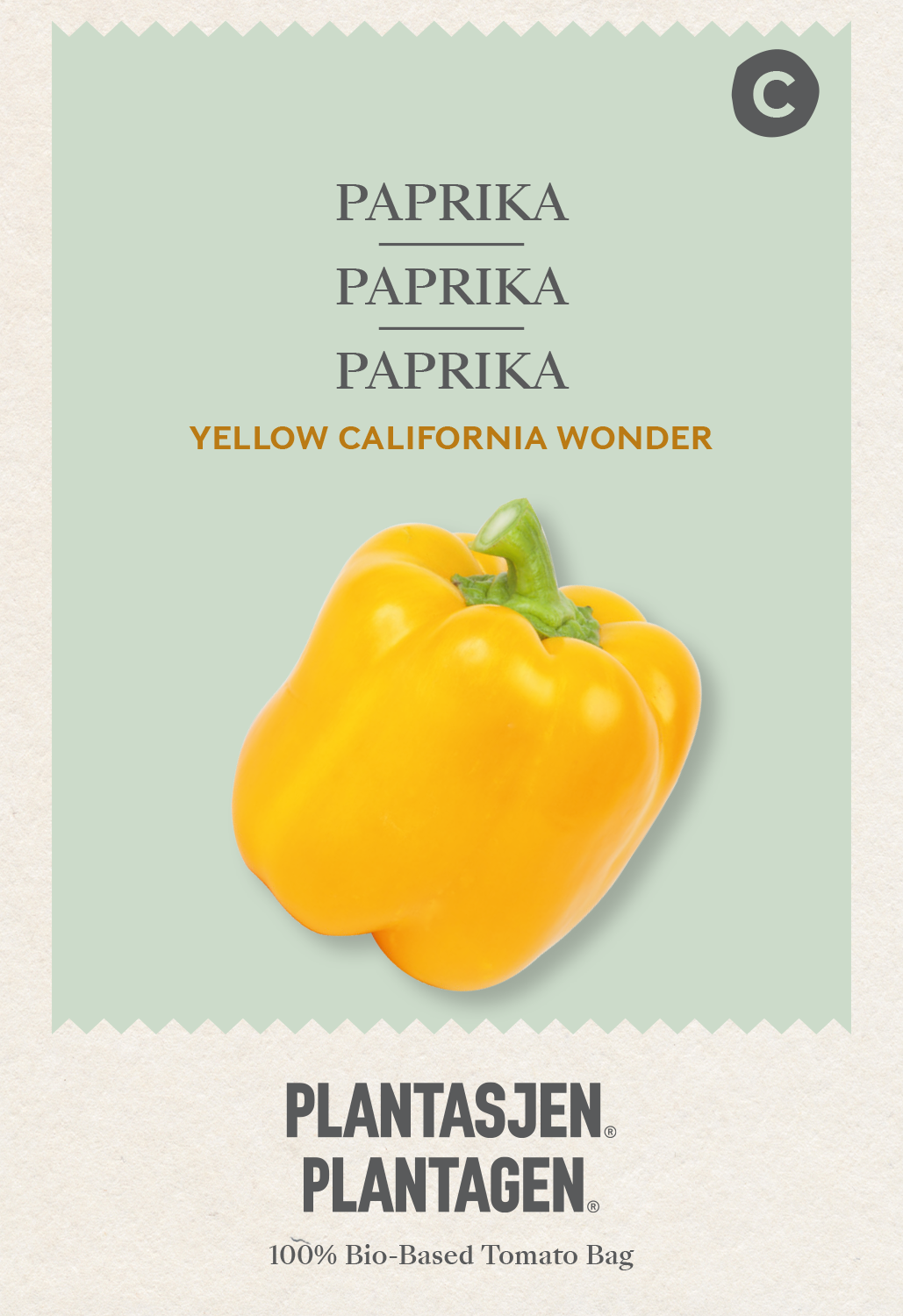 Paprika Yellow California Wonder