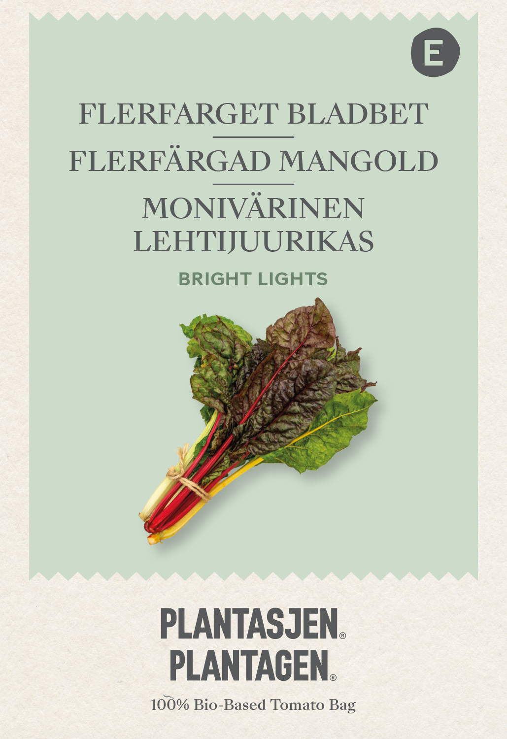 Flerfärgad mangold Italiano Bright Lights