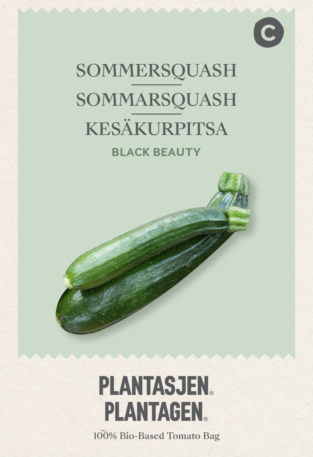 Sommarsquash Black Beauty