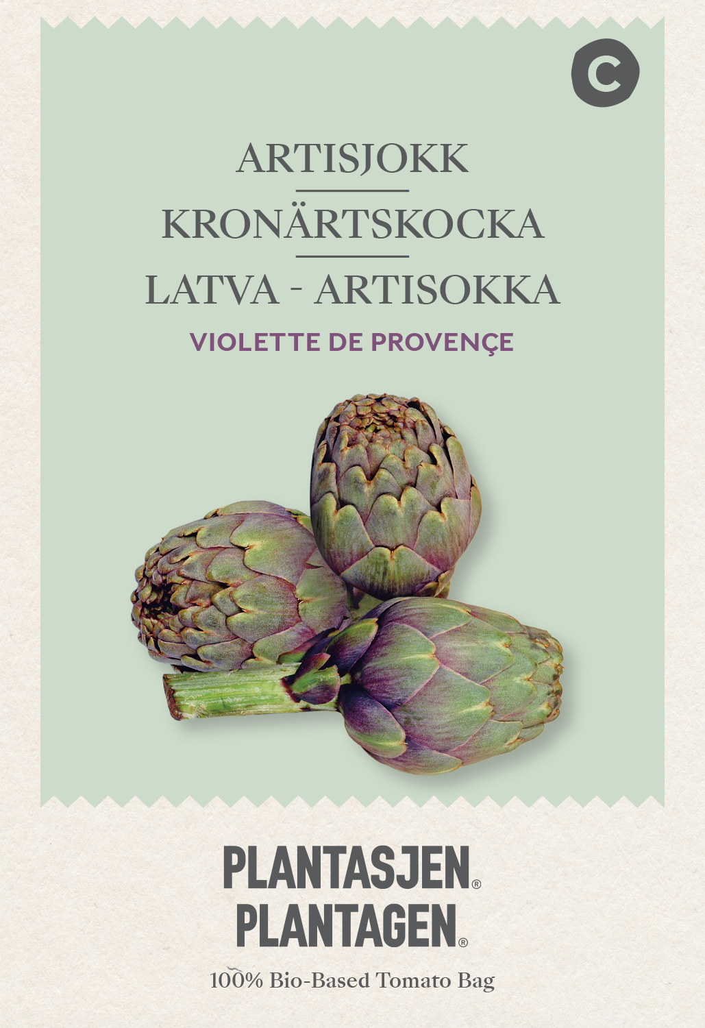 Kronärtskocka Violette de Provençe