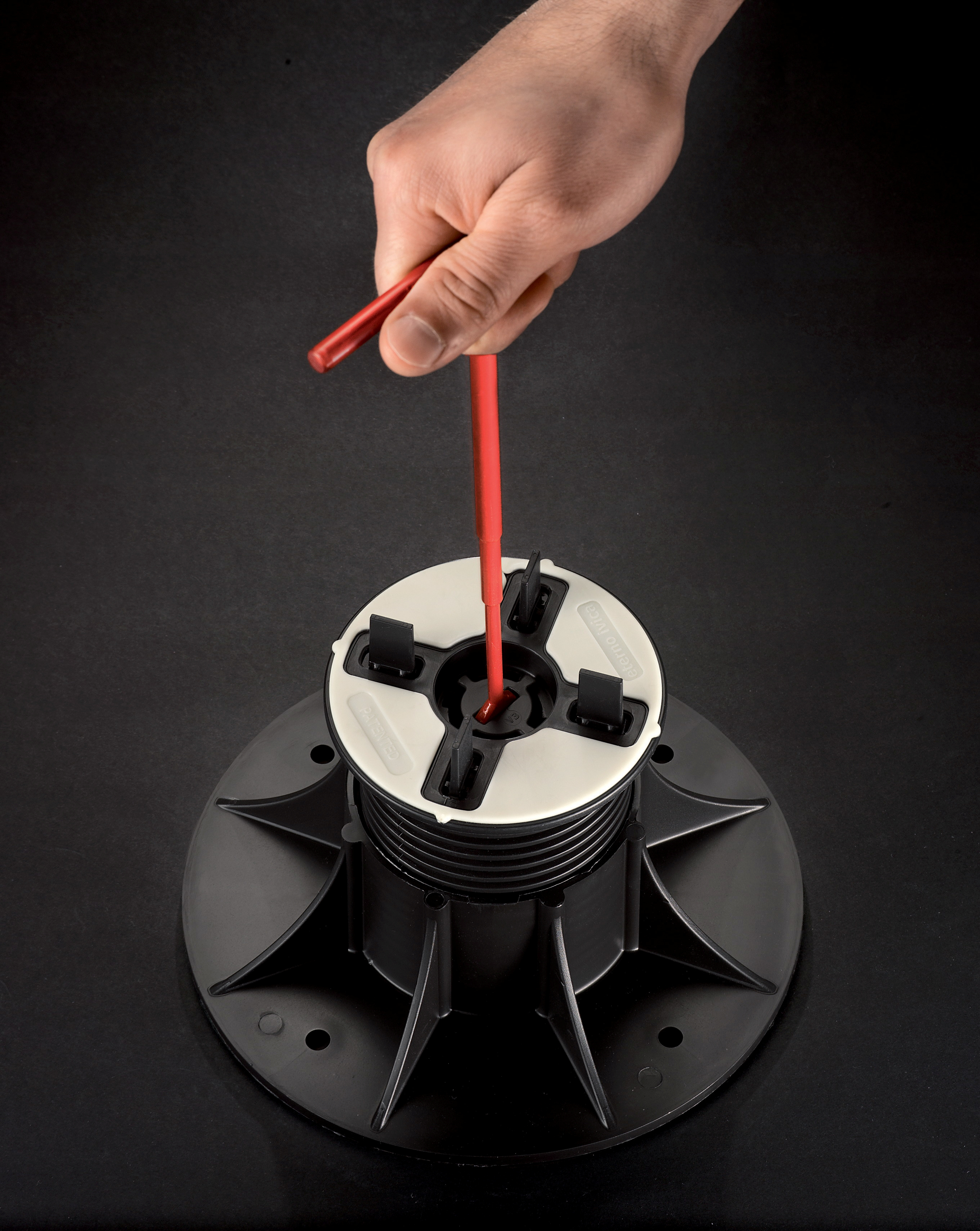 Justeringsnyckel piedestal