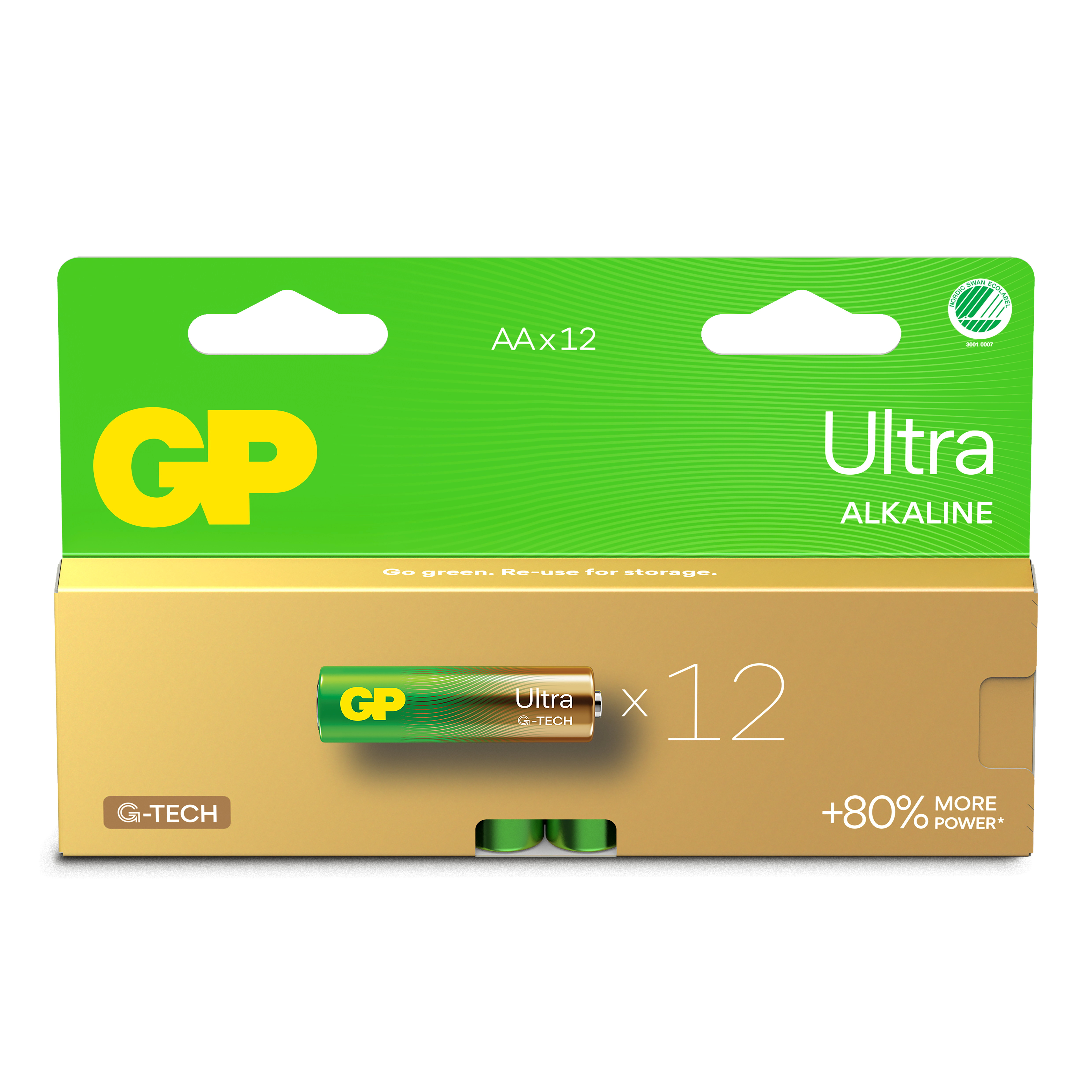 Batterier GP Ultra Alkaline AA LR6