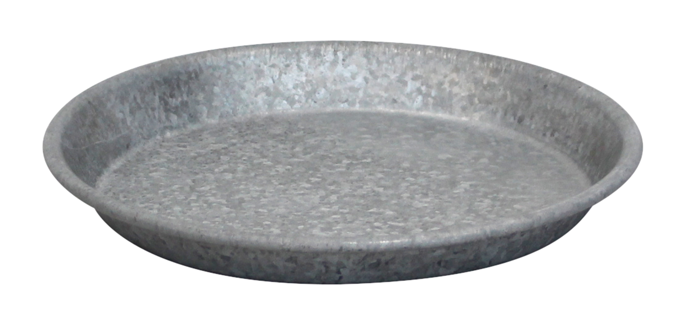 Saucer zinc D18 grey