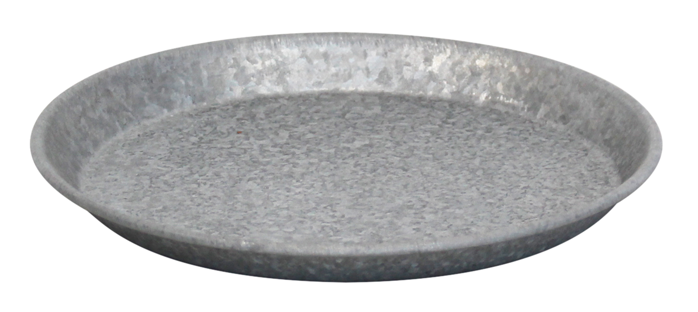Saucer zinc D22 grey