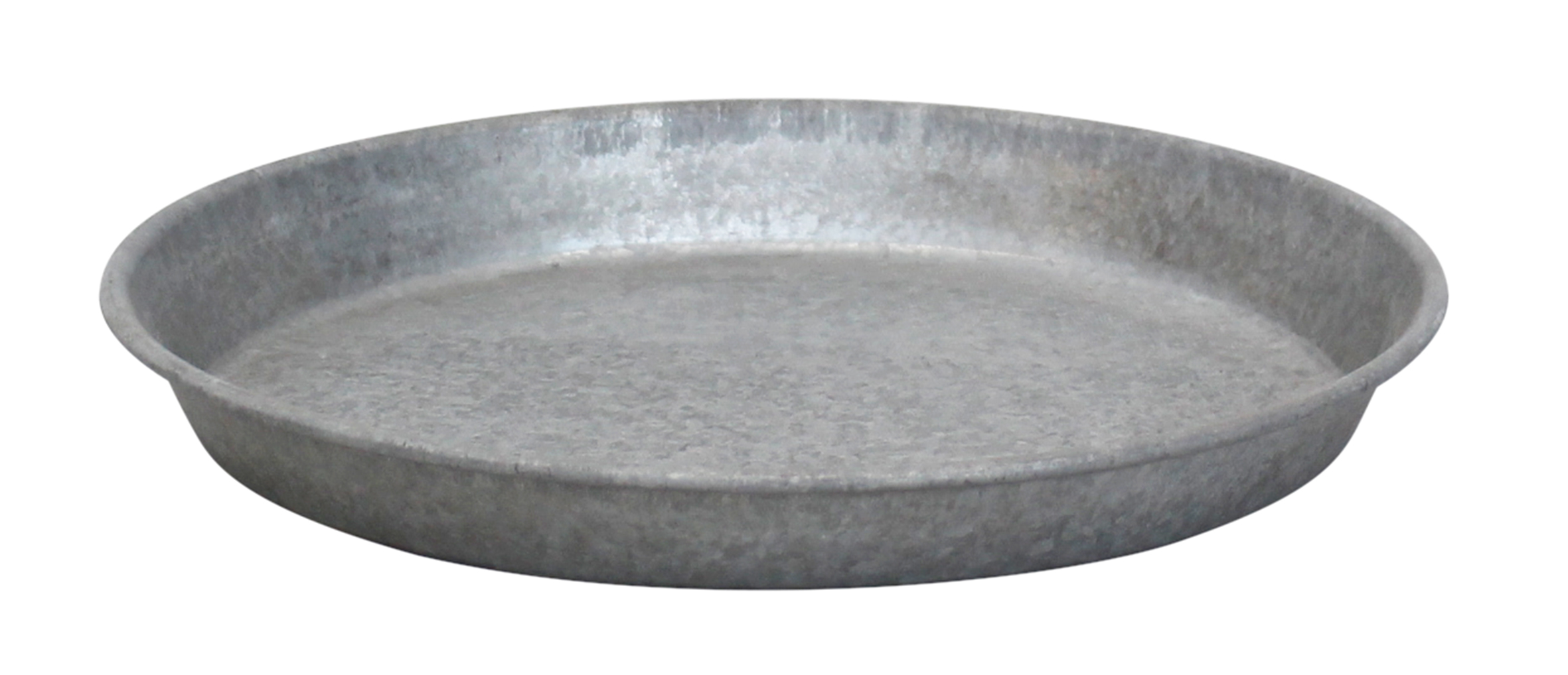 Saucer zinc D26 grey