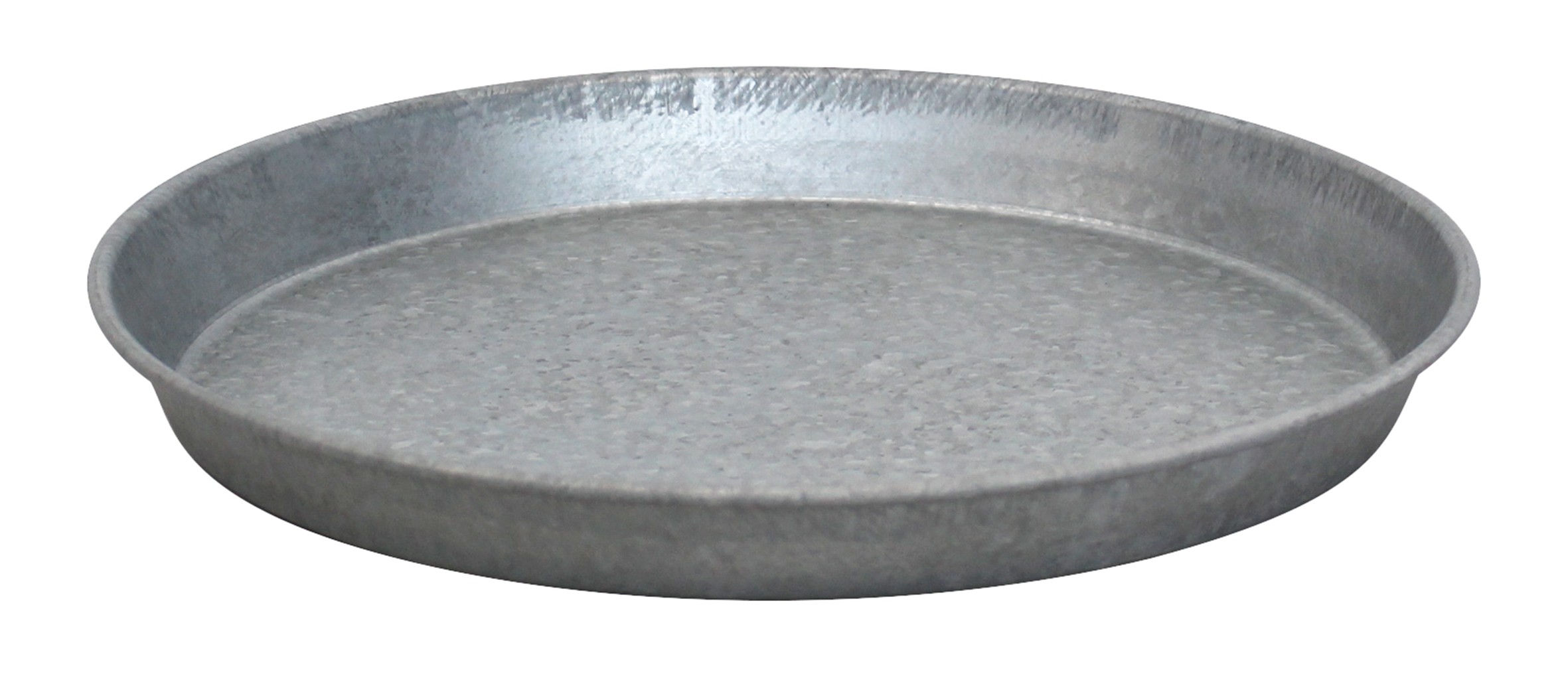 Saucer zinc D30 grey