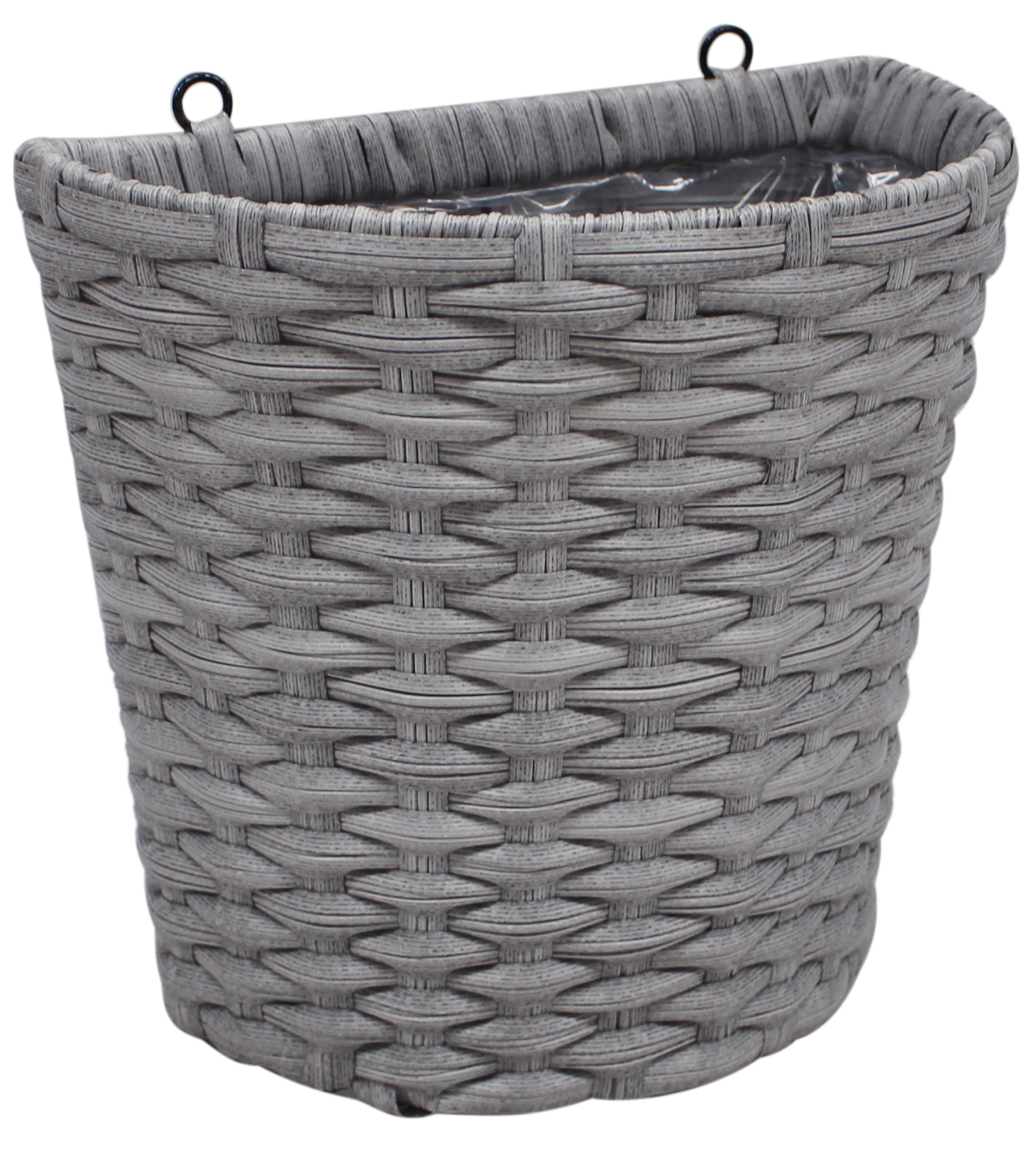 Frankfurt wall pot L32xW18xH27 grey