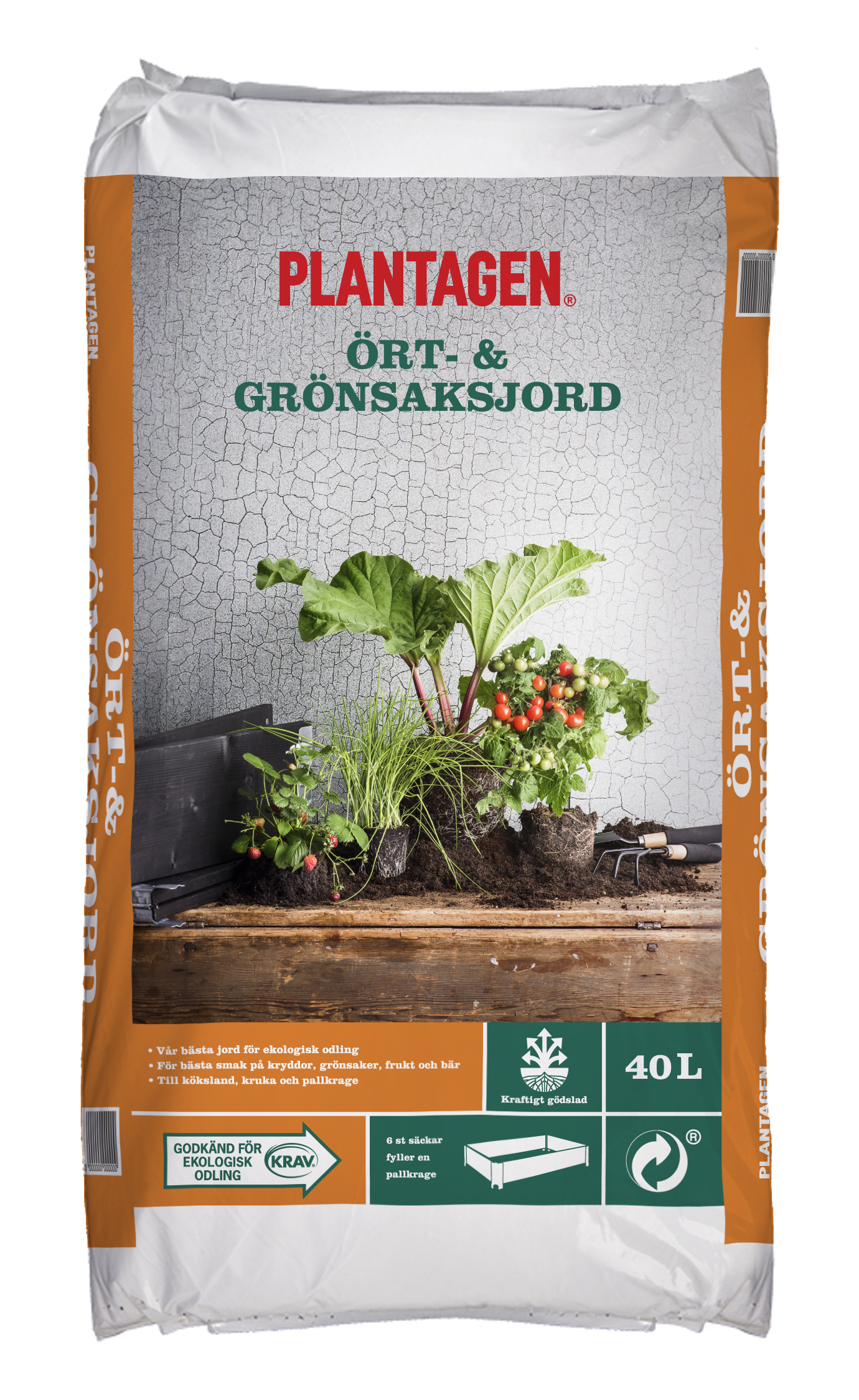 Ört- och grönsaksjord KRAV